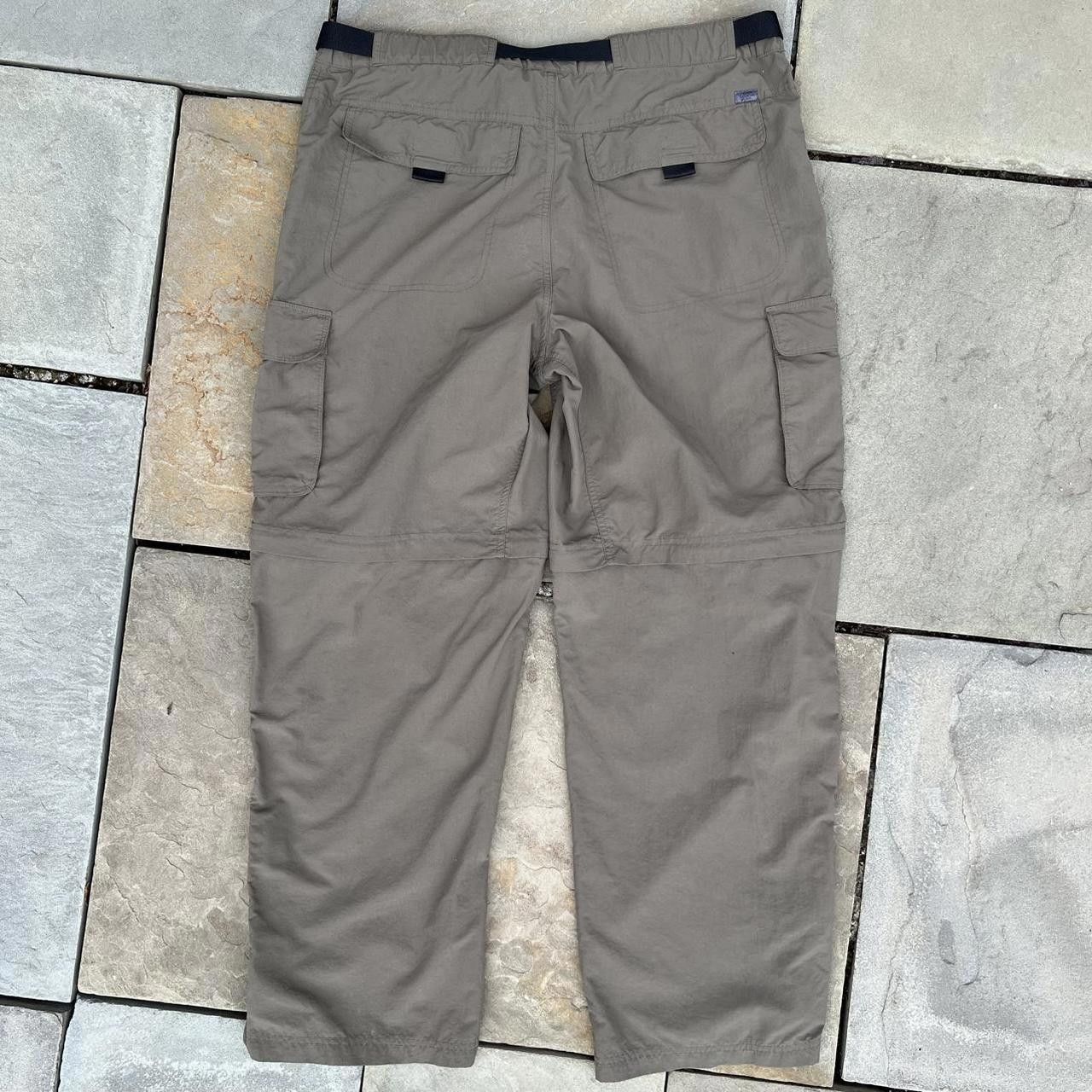 Eastern Mountain Sports Dark Khaki Green Gorpcore Convertible Utility Cargo Pants Size US 36 / EU 52 - 5 Thumbnail