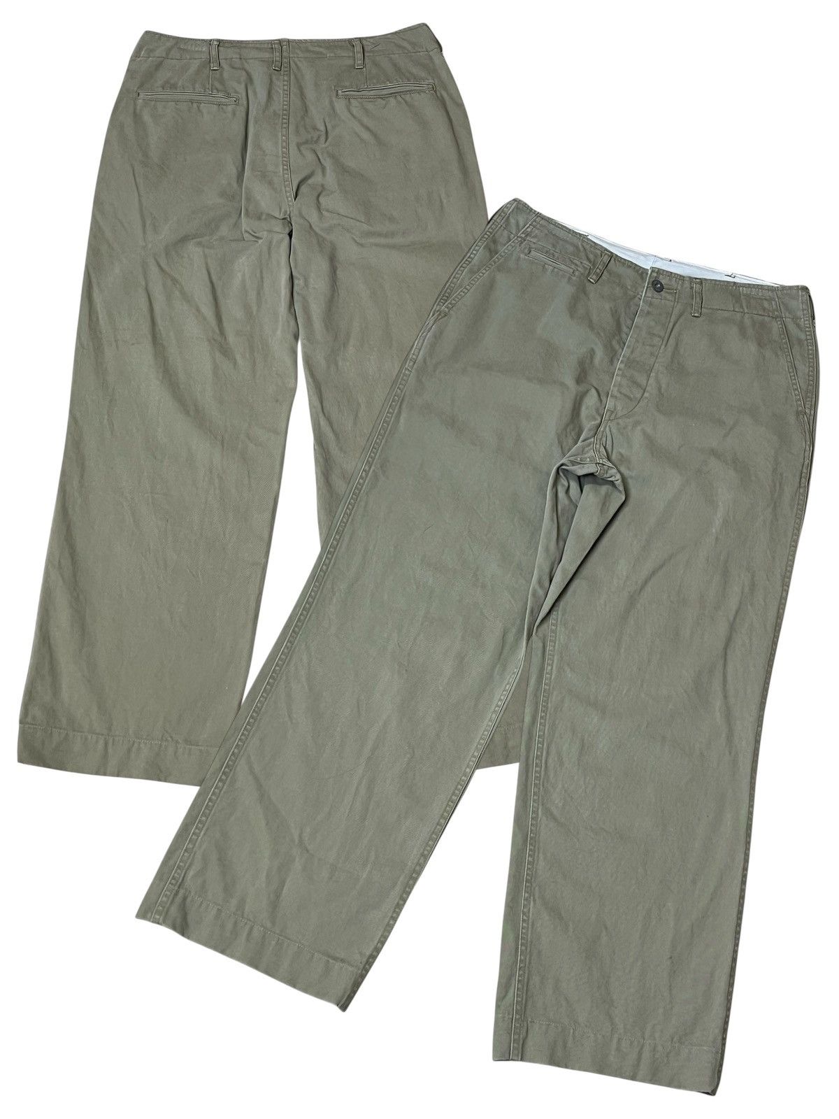 Toyo Enterprises Vintage BOBSON TK401Z us army m-1941 trousers chinos pants Size US 33 - 1 Thumbnail