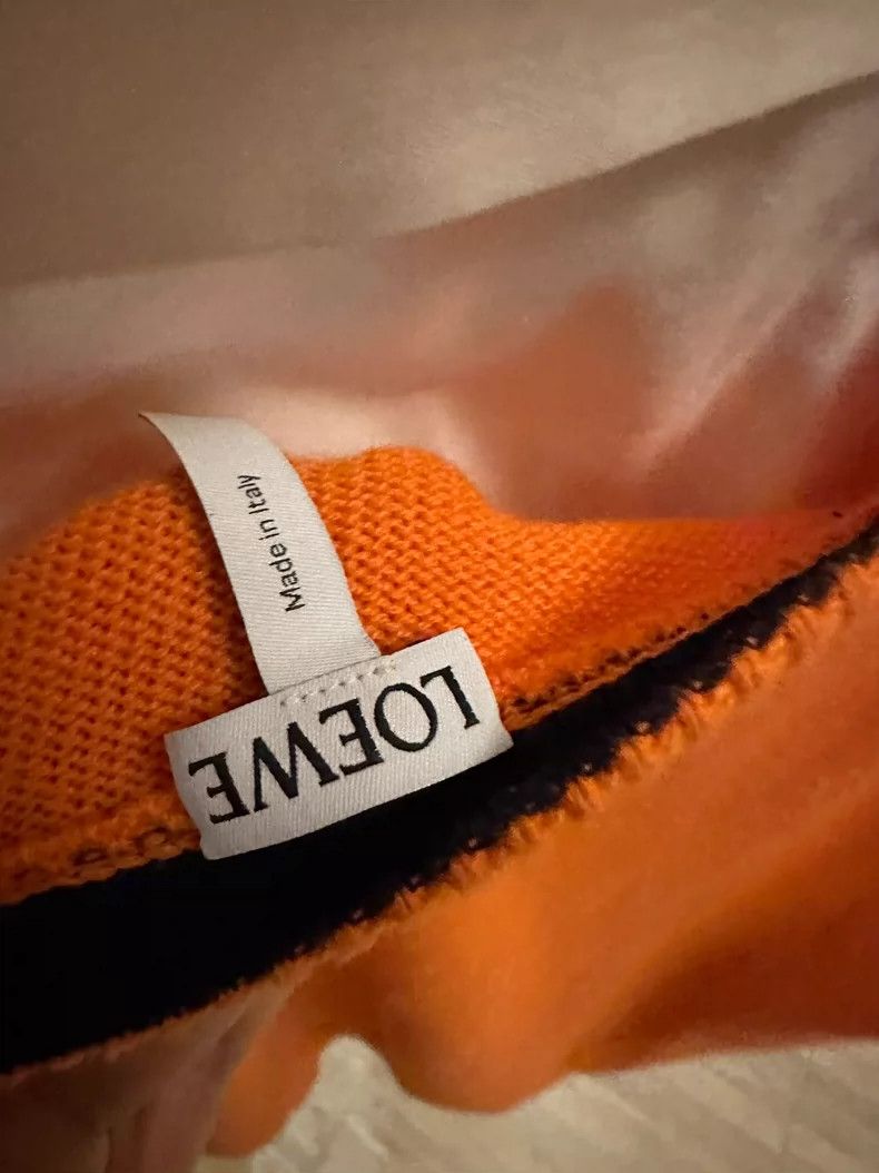 Loewe LOEWE Orange cashmere sweater Size M / US 6-8 / IT 42-44 - 3 Thumbnail