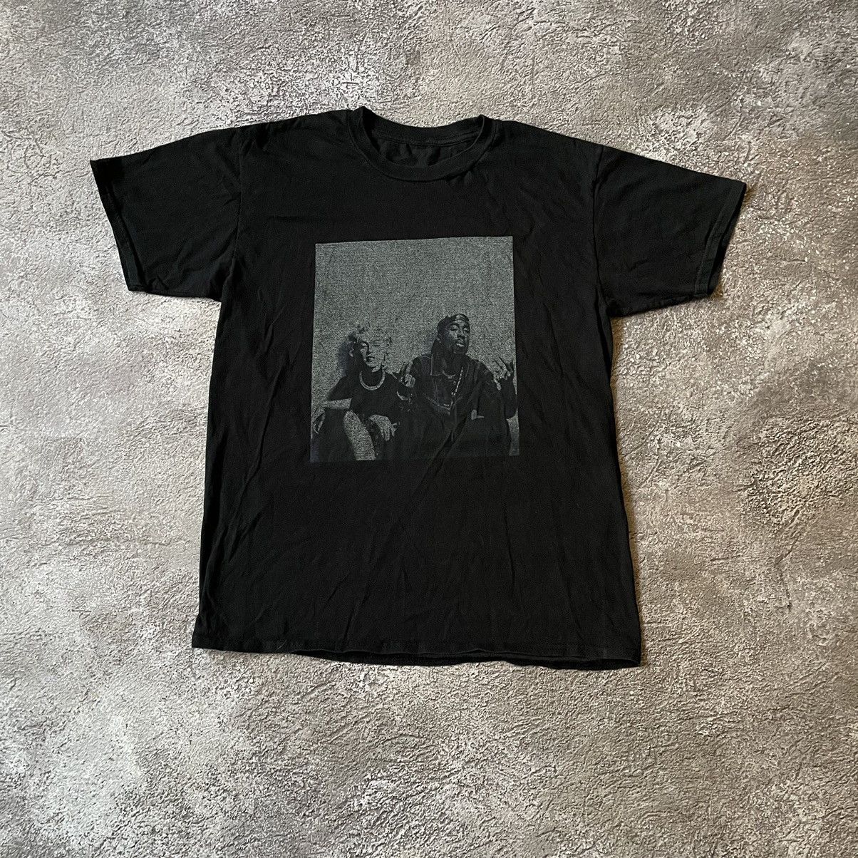 Band Tees Vintage Y2K 2PAC MARILYN MONROE FACE Psycho SKELETON 90S Size US M / EU 48-50 / 2 - 2 Thumbnail