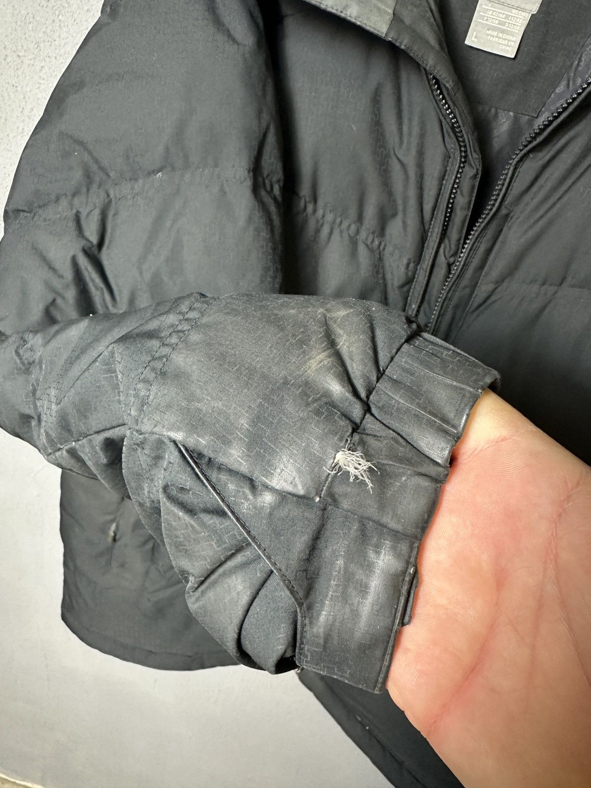 Nike × Nike ACG × Vintage Vintage Nike ACG Baby Black Down Puffer Jacket Y2K Size US L / EU 52-54 / 3 - 7 Thumbnail