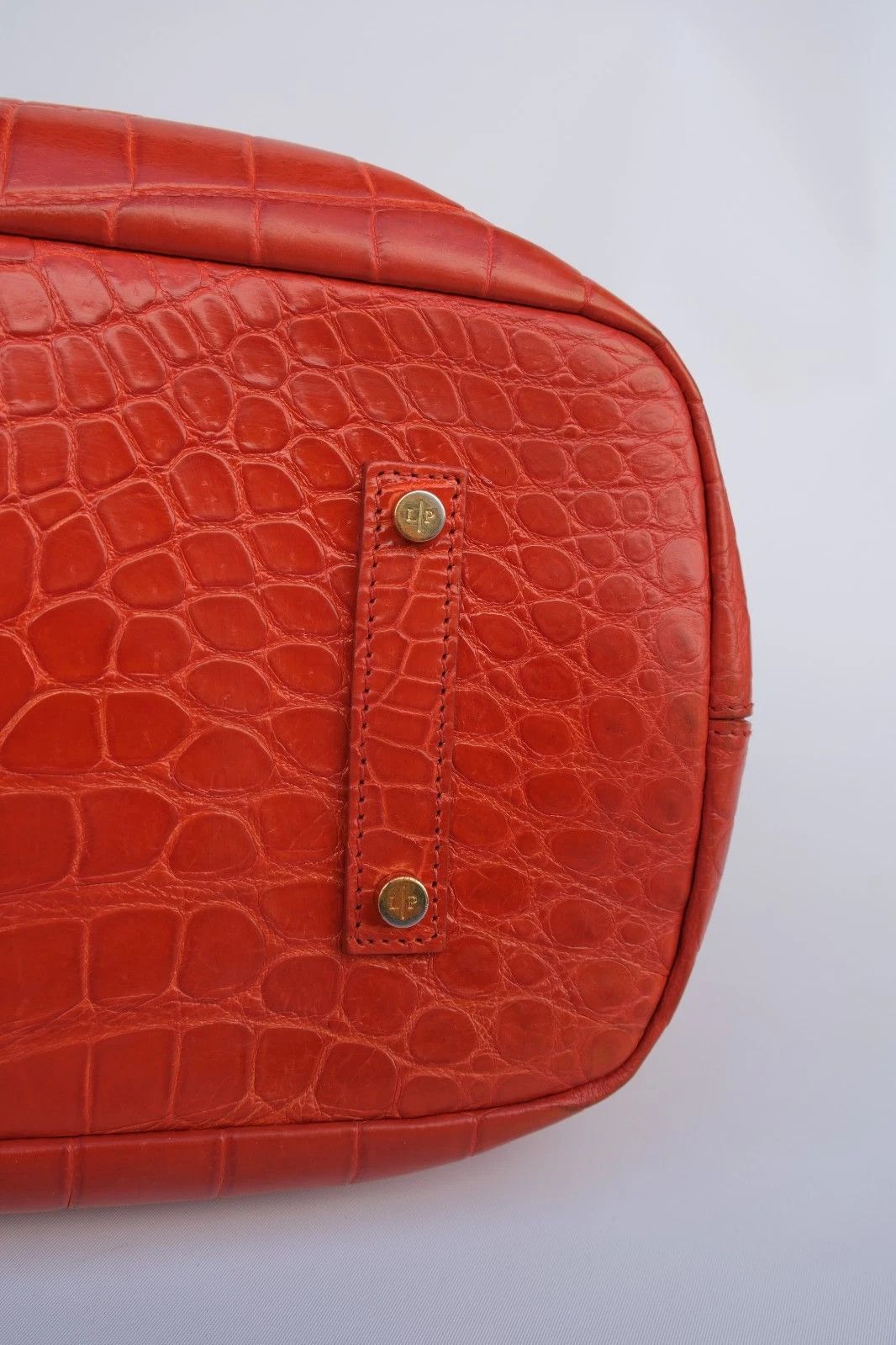 Loro Piana Super RARE Loro Piana Bellevue Exotic Leather Bag Tote Size ONE SIZE - 5 Thumbnail