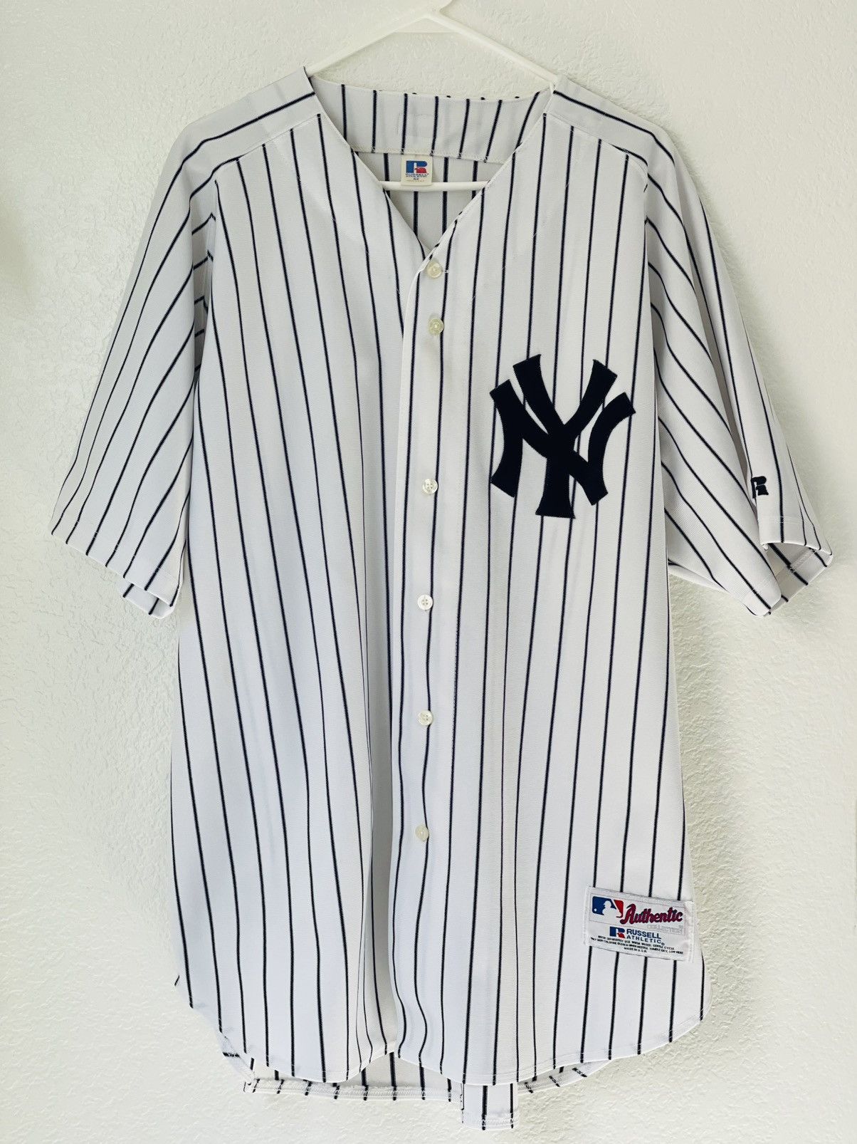 Vintage Vintage New York Yankees Authentic Collection Russel Size US XXL / EU 58 / 5 - 1 Thumbnail