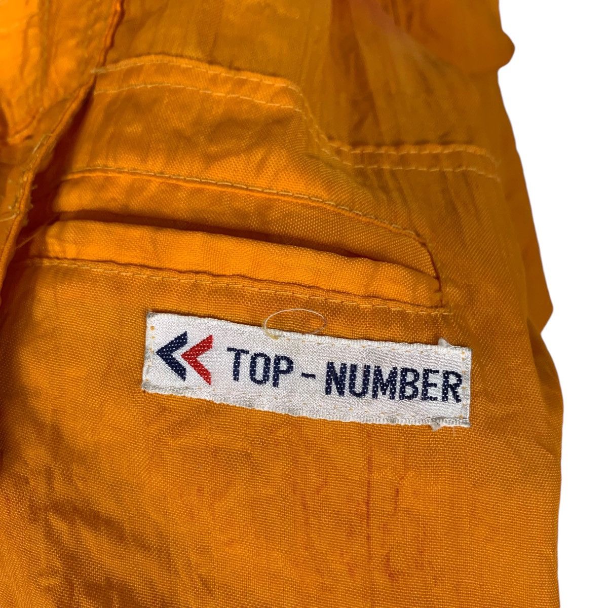 Japanese Brand Vintage POLE PCSMON Orange Parachute Nylon Jacket #1307-C59 Size US XL / EU 56 / 4 - 15 Thumbnail