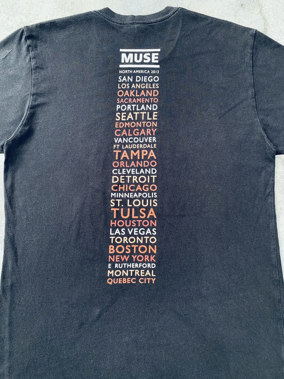 Band Tees Vintage Y2k Muse Band Tees Size US S / EU 44-46 / 1 - 4 Thumbnail