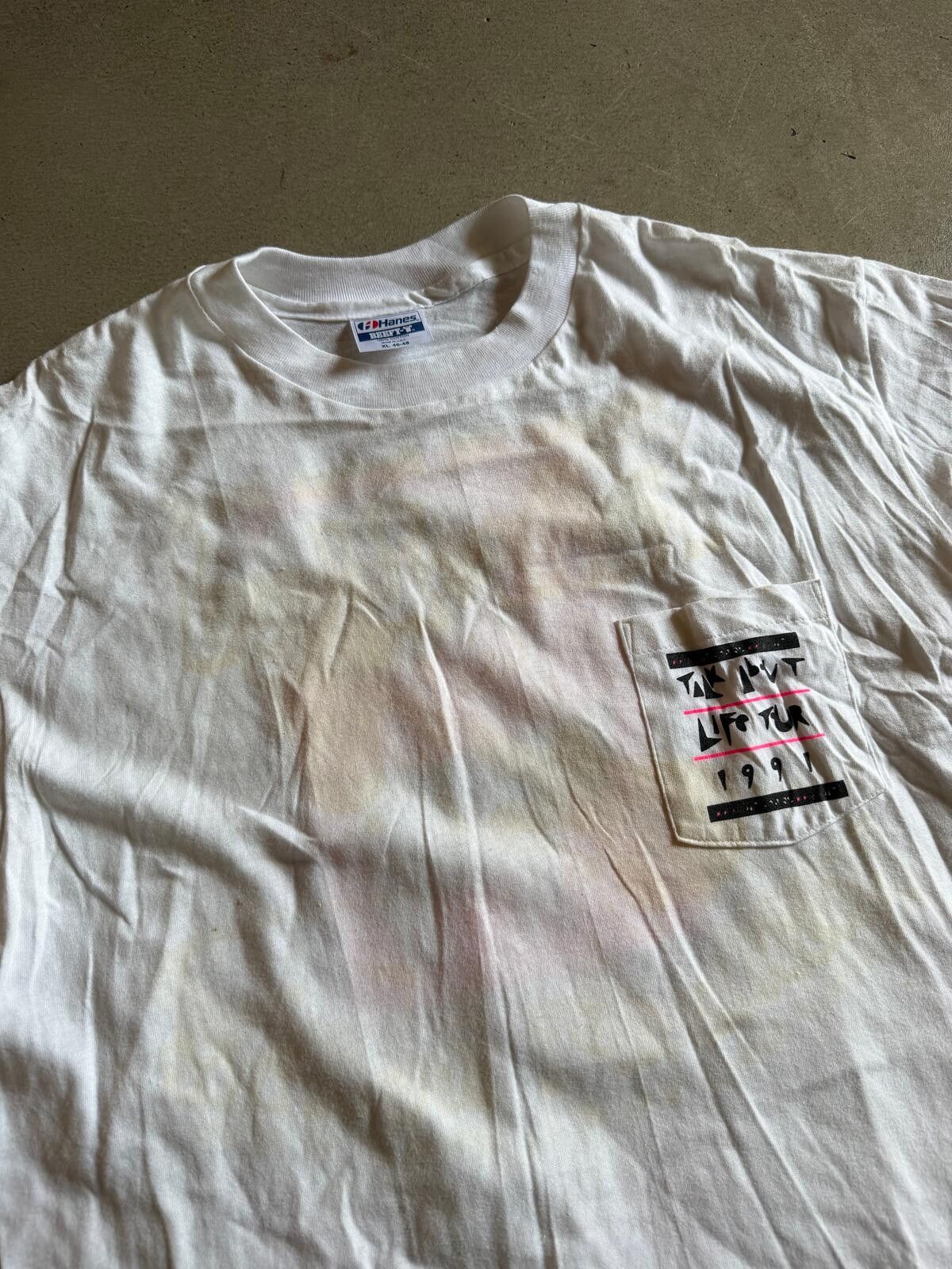 Hanes VTG Kim Hill Let's Talk About Life Tour Tee Sz L Size US L / EU 52-54 / 3 - 4 Thumbnail
