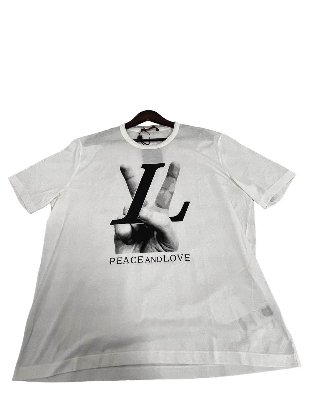 Louis Vuitton Louis Vuitton Peace and Love T-shirt | Grailed