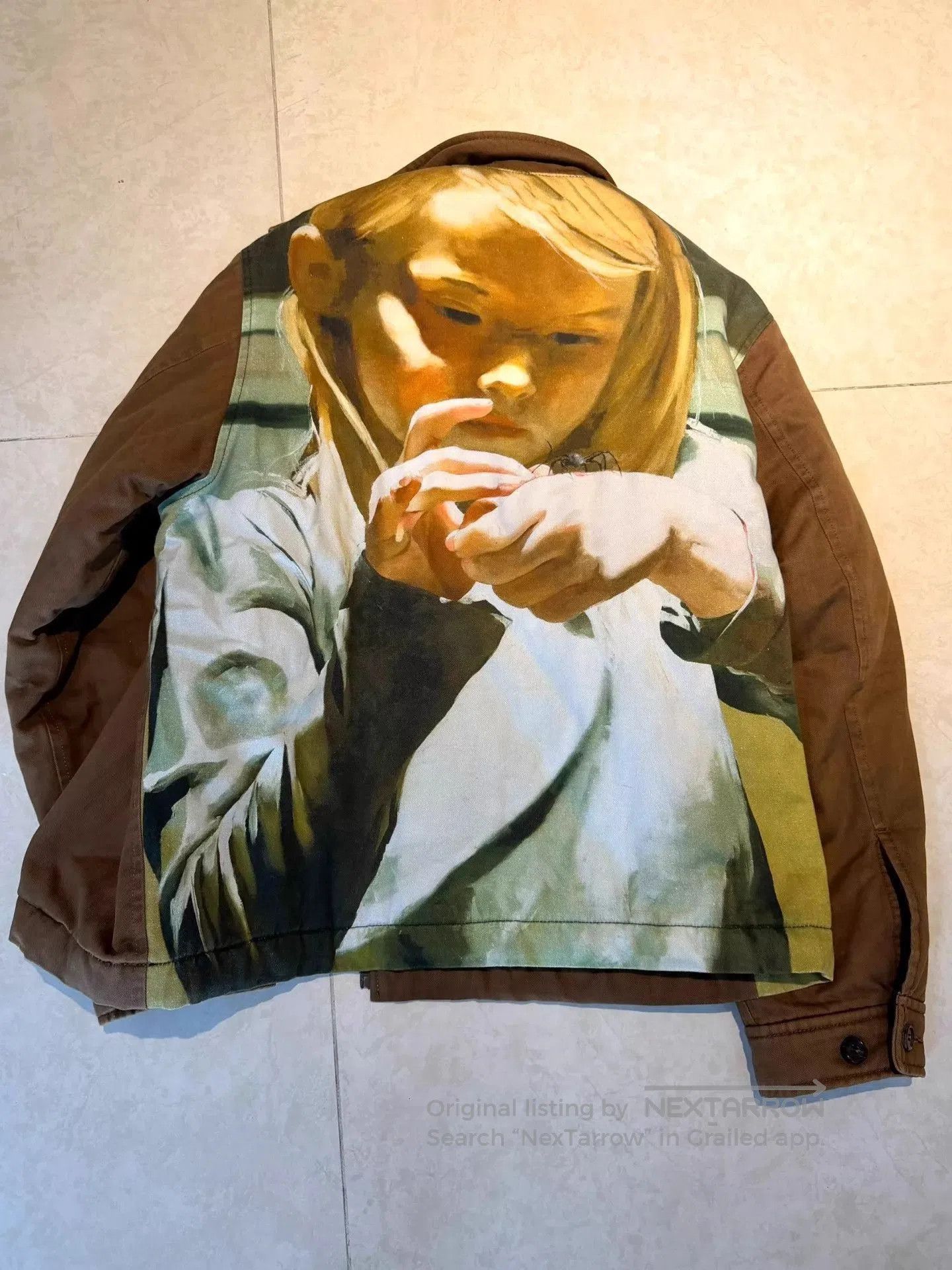Undercover Brown Printed Light Jacket Size L. Size US L / EU 52-54 / 3 - 1 Thumbnail