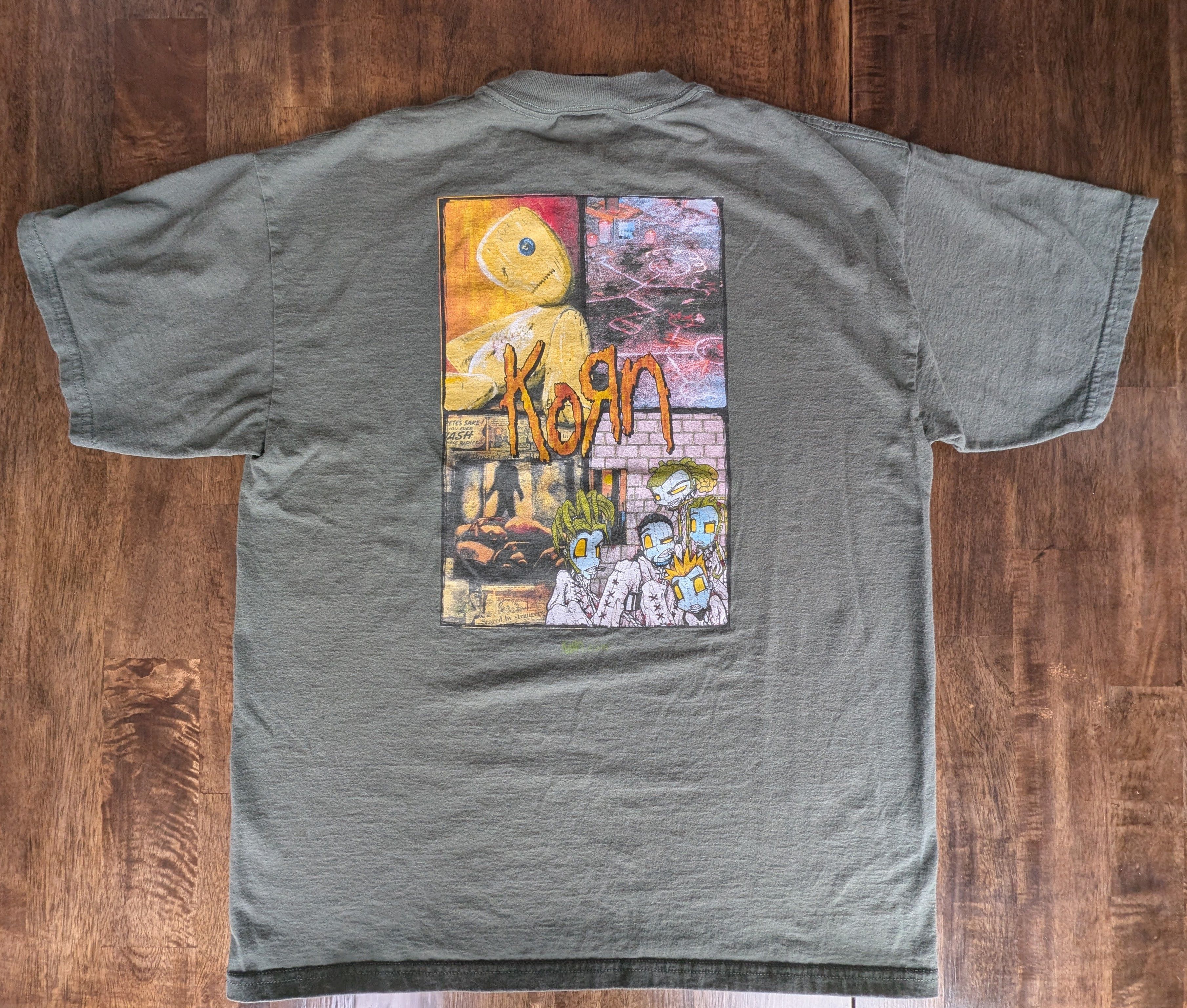 Giant Korn Concert T-Shirt Everybody's got Issues, Do You? XL 1999 Size US XL / EU 56 / 4 - 1 Thumbnail