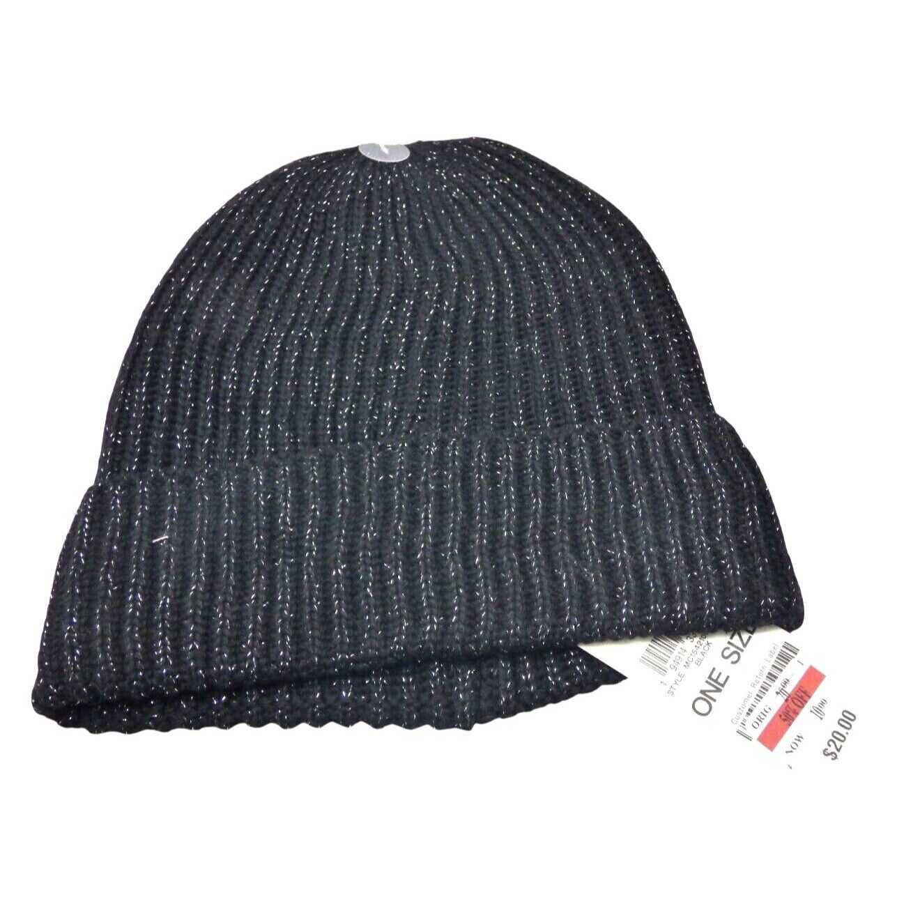 Other Style & Co Women's Solid Shine Cuff Beanie, Black Size ONE SIZE - 3 Thumbnail