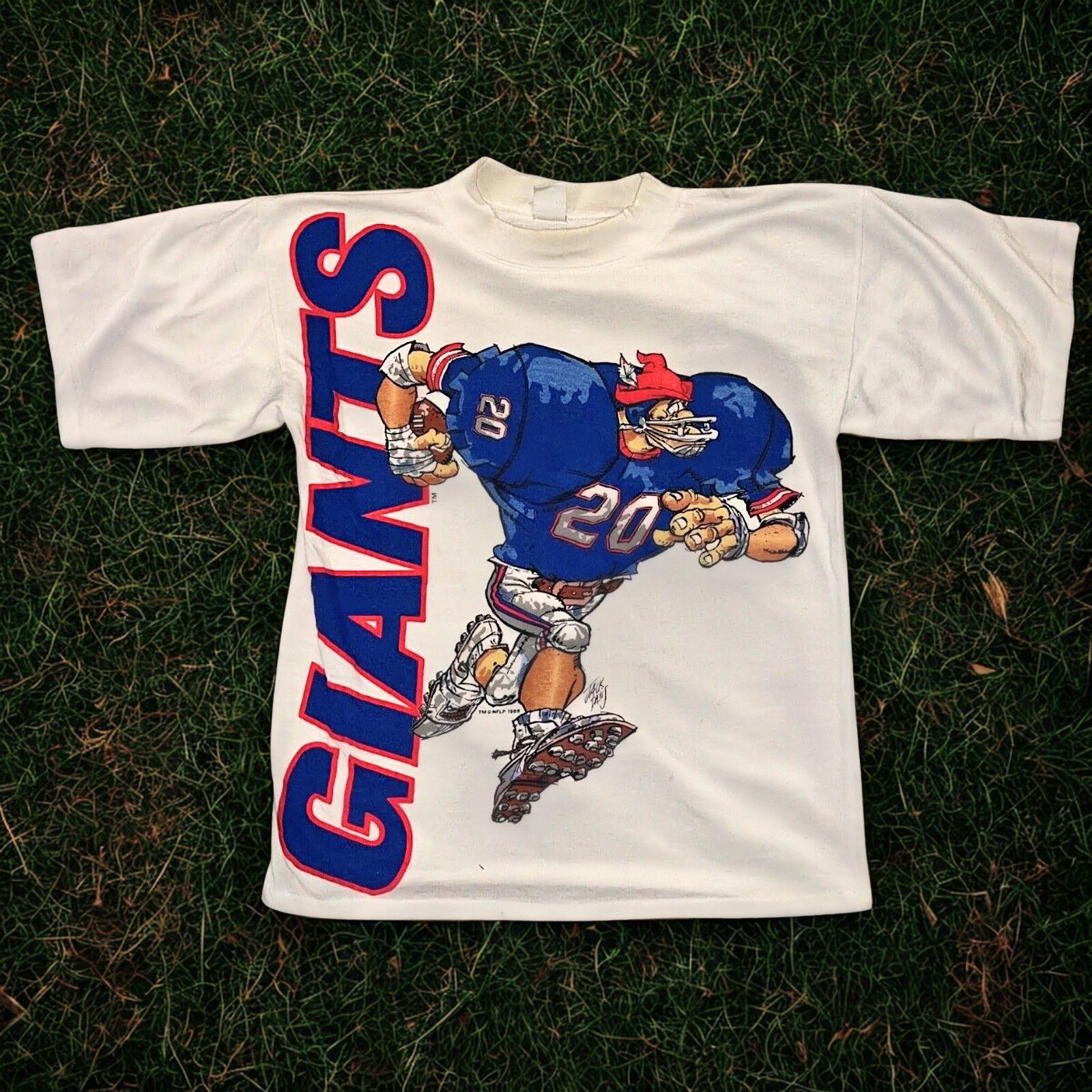 Other New York Giants Jack Davis Caribe NFL Cartoon T Shirt Large Size US L / EU 52-54 / 3 - 9 Thumbnail