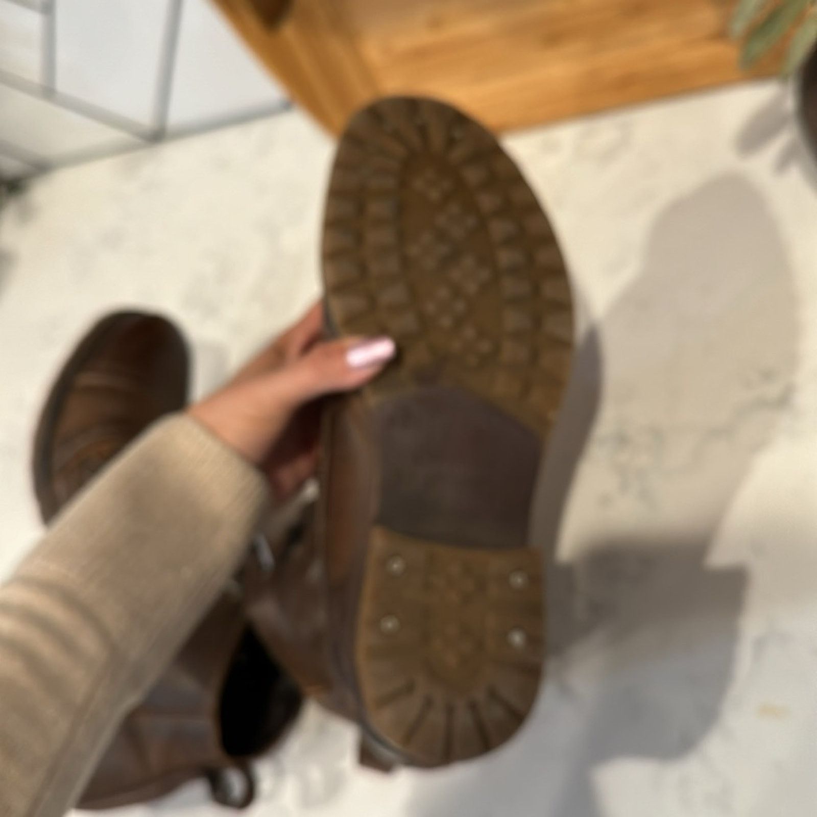 Other Type Z Harvey brown leather broken in manly rugged size 10 Size US 10 / EU 43 - 7 Thumbnail