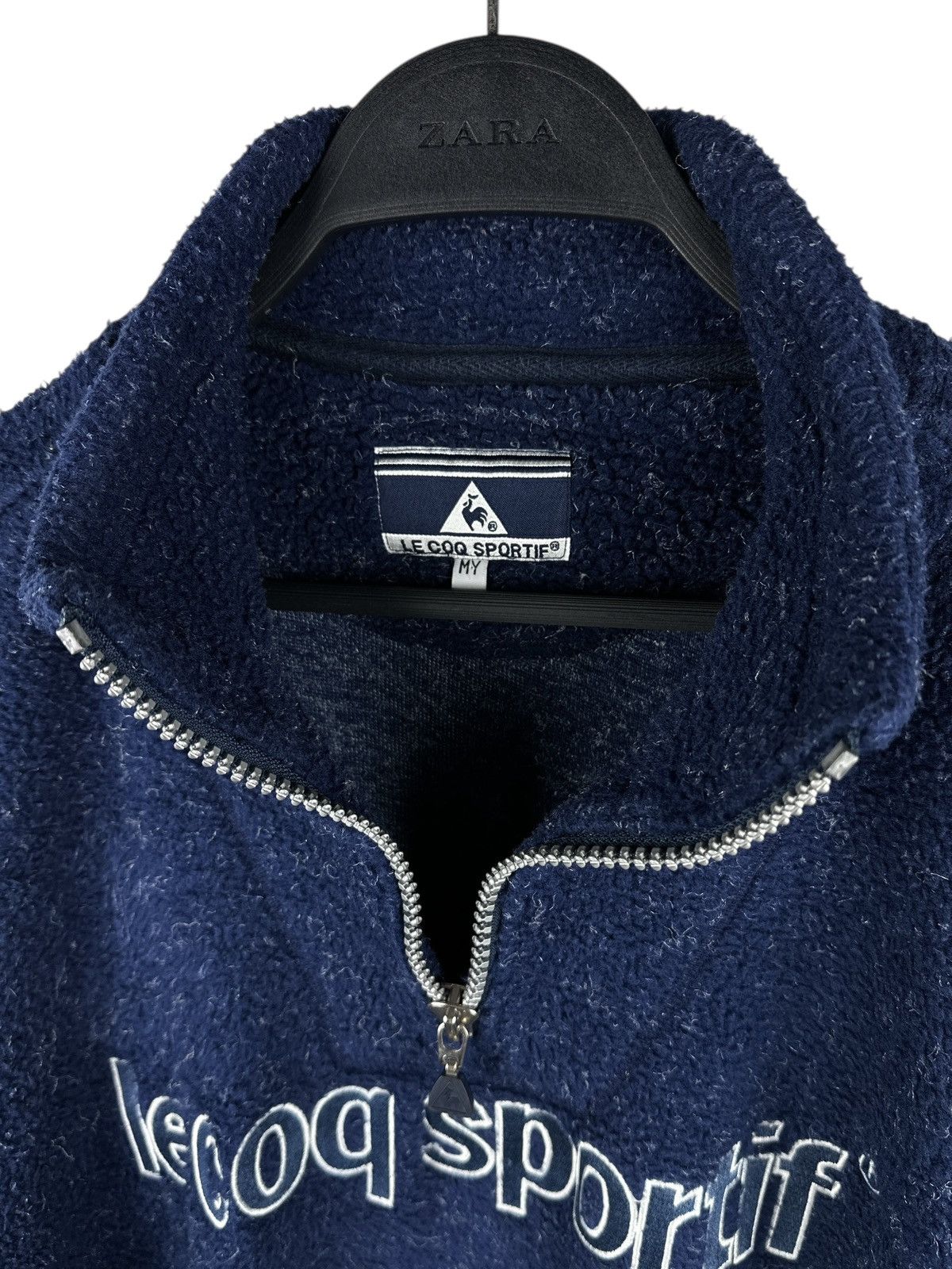 Le Coq Sportif Vintage Y2K Le Coq Sportif Embroidered Logo Fleece Pullover Size US M / EU 48-50 / 2 - 13 Thumbnail