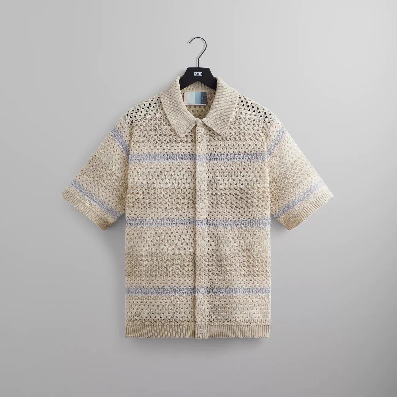 Kith Multi Striped Short Sleeve Knit Shirt Size US S / EU 44-46 / 1 - 1 Thumbnail