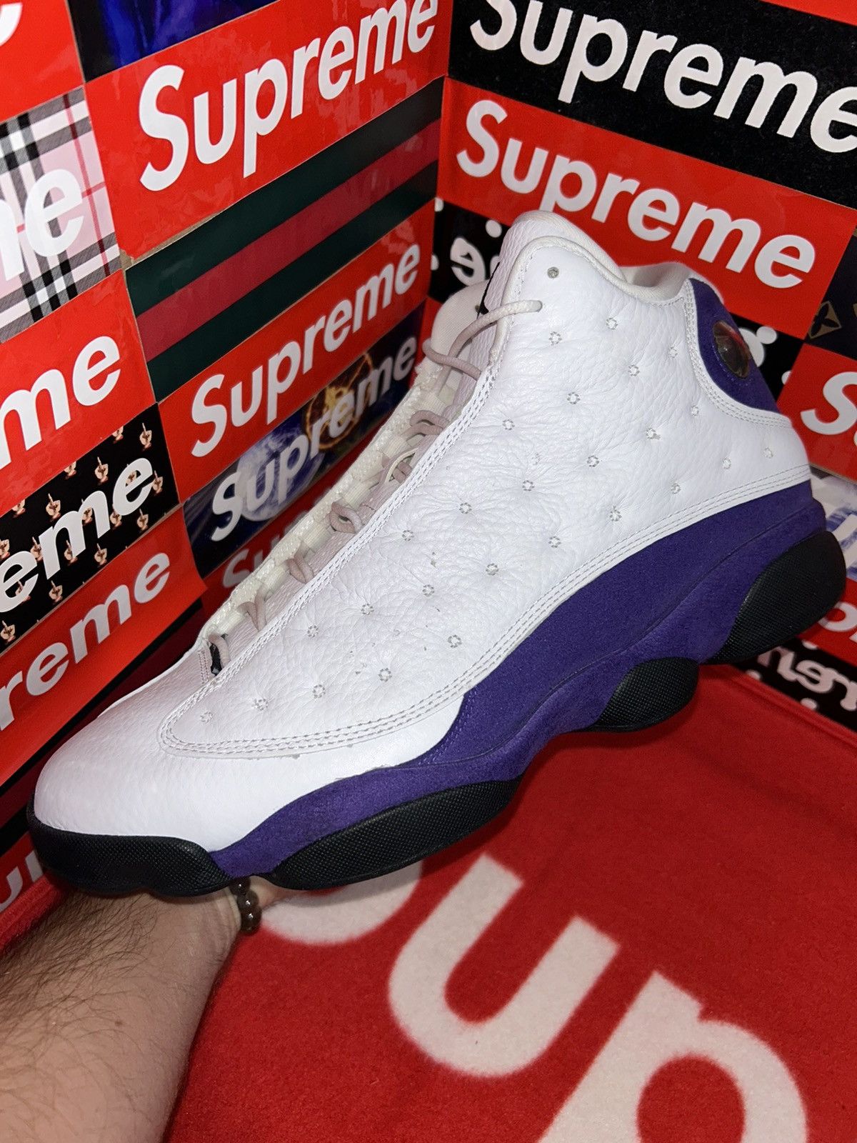 Jordan Brand Jordan 13 Retro Lakers 414571-105 size 13 VNDS Size US 13 / EU 46 - 6 Thumbnail