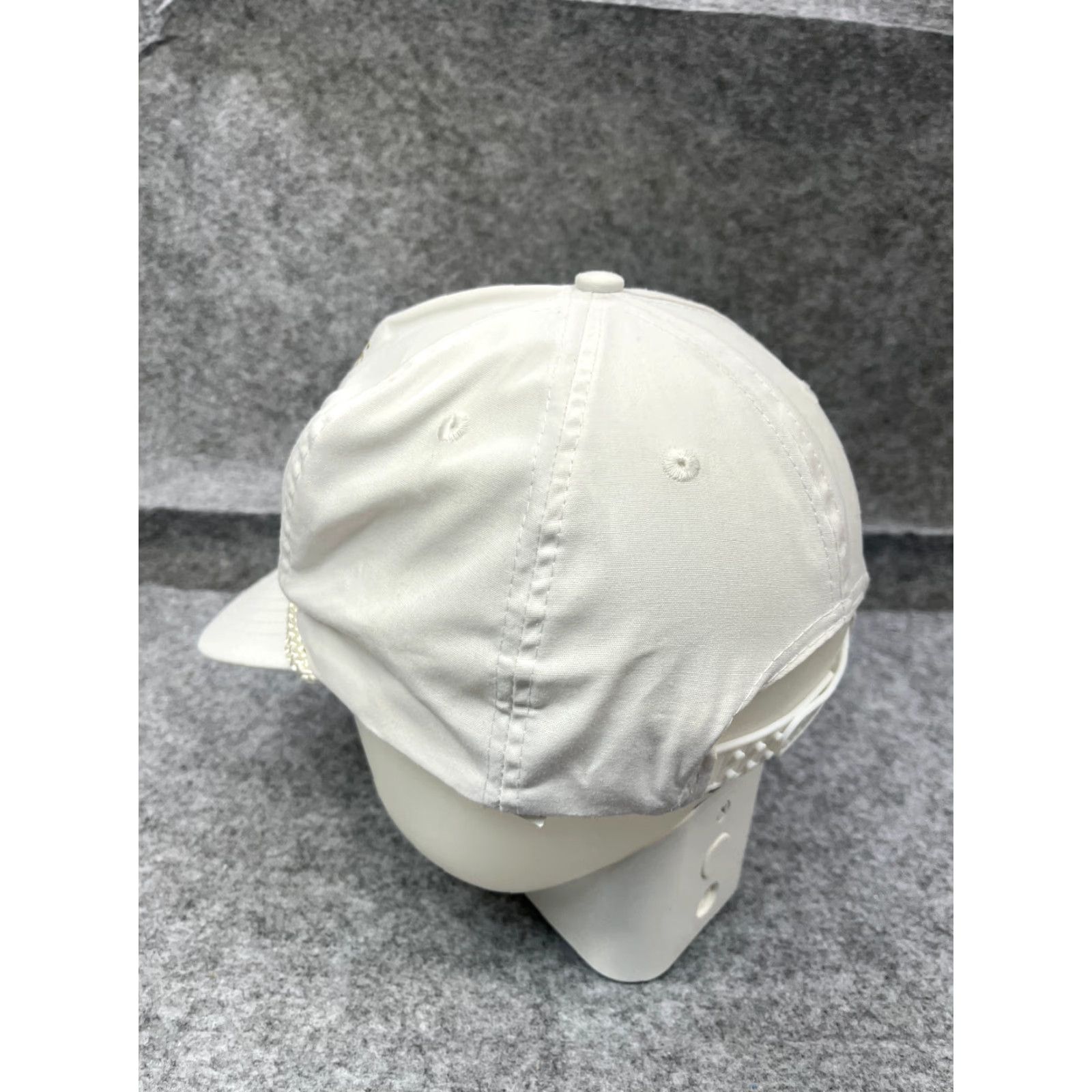 Vintage VINTAGE Las Vegas Nevada Hat Cap Snap Back Adult White Polyester Hatch Rope 90s Size ONE SIZE - 5 Thumbnail