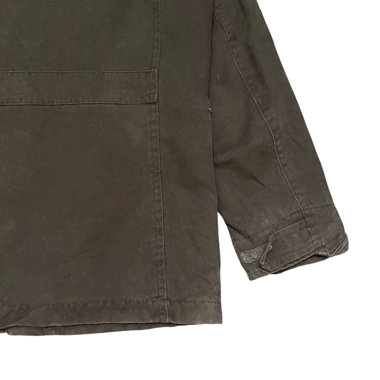 Japanese Brand Vintage Oil Cake Utility Multi Pocket Jacket Hidden Hood Size US XL / EU 56 / 4 - 14 Thumbnail