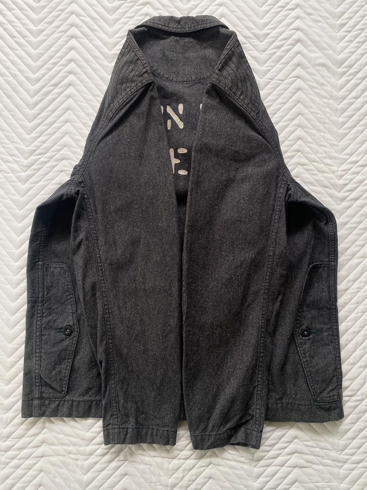 Other Salt Papper Denim Jacket By Articalizm Size US M / EU 48-50 / 2 - 5 Thumbnail