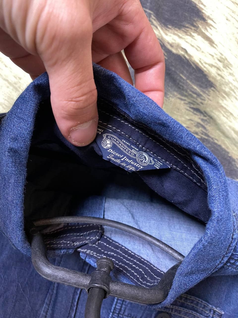 Diesel Diesel Dark Denim Long Sleeve button up. Used Size US L / EU 52-54 / 3 - 2 Thumbnail