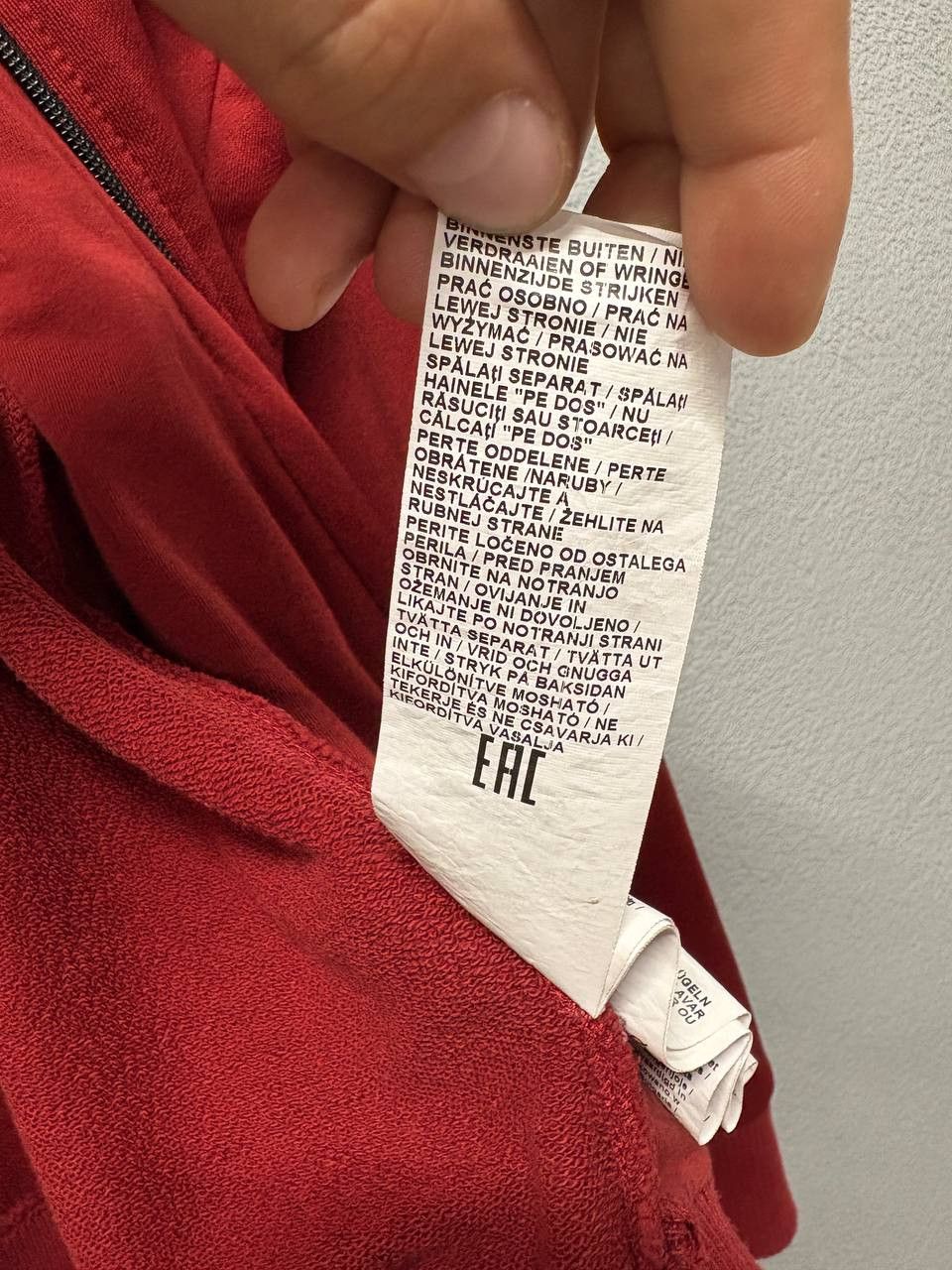 Dirk Bikkembergs Bikkembergs mens full zip hoodie XL Size US XL / EU 56 / 4 - 13 Thumbnail