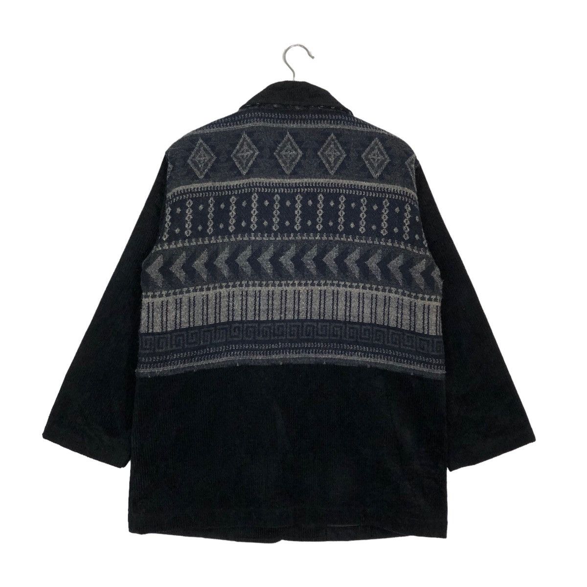 Japanese Brand 🔥VINTAGE CASUAL JACKET WOOL NAVAJO AZTEC DESIGN JEANJAURES Size US M / EU 48-50 / 2 - 7 Thumbnail