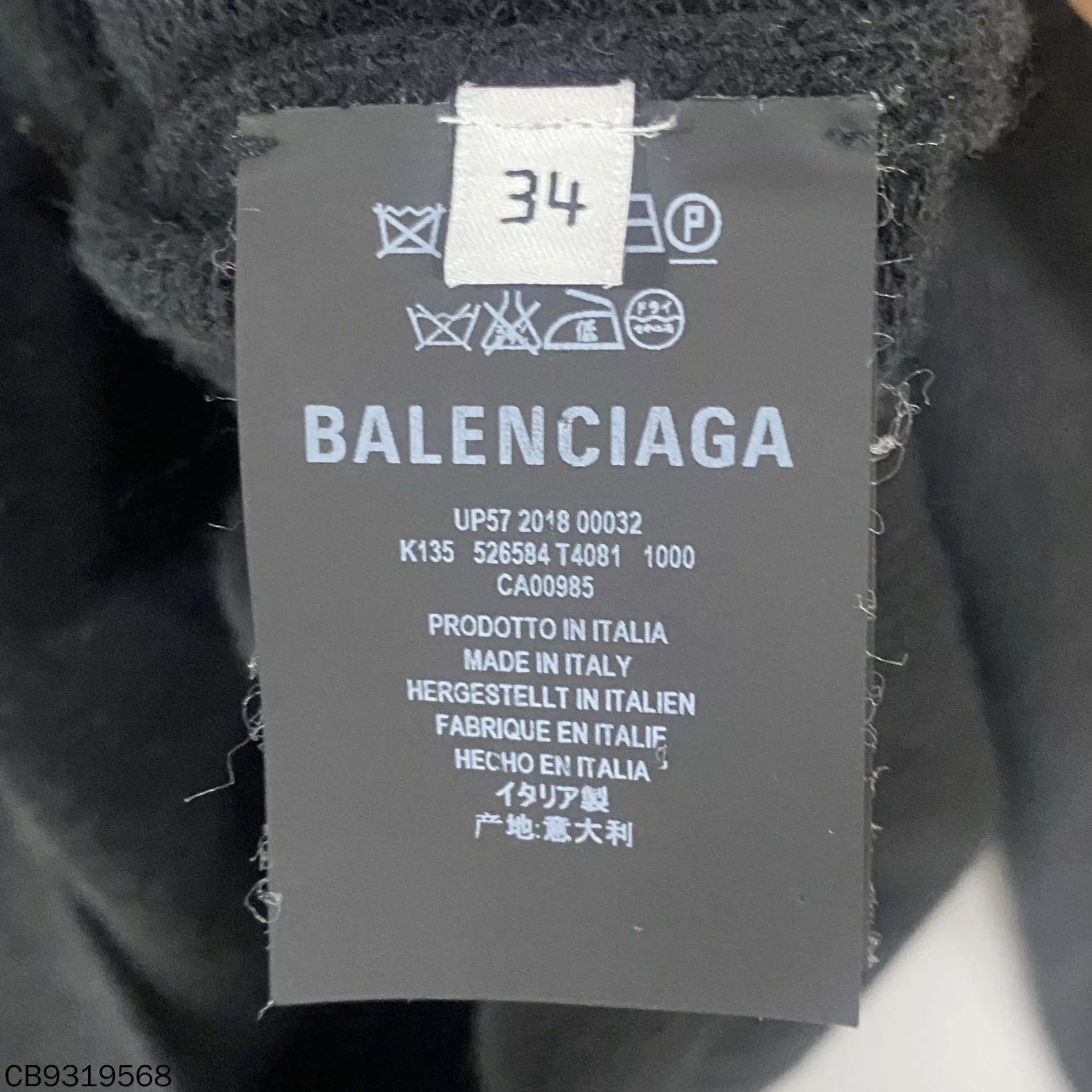 Balenciaga Balenciaga Embroidered Double B High Neck Sweater Women's Size XXS / US 00 / IT 34 - 4 Thumbnail
