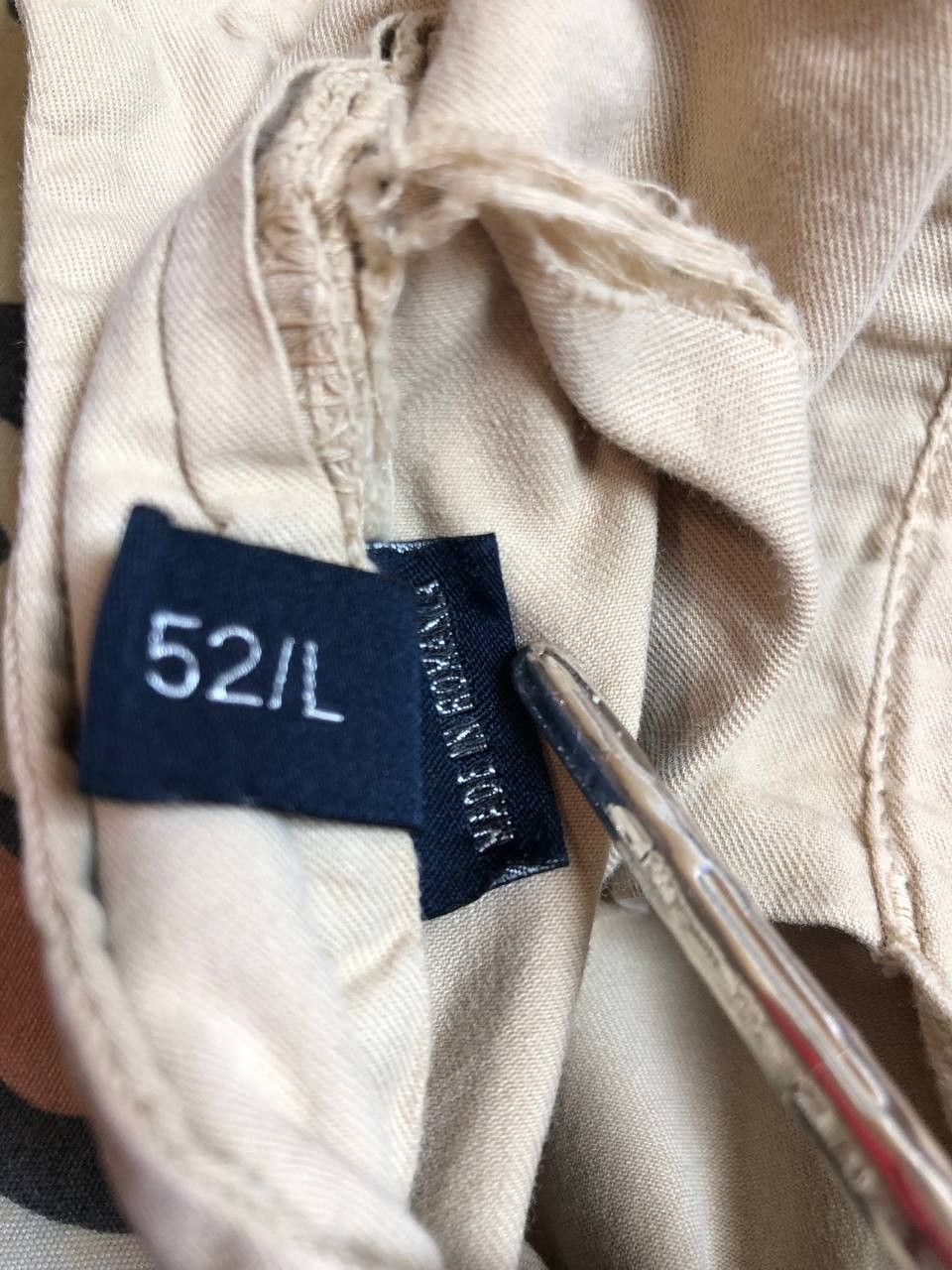 Polo Ralph Lauren × Rugby Ralph Lauren × Vintage Vintage Polo Ralph Lauren Cargo Pants Beige Y2K Size US 34 / EU 50 - 6 Thumbnail