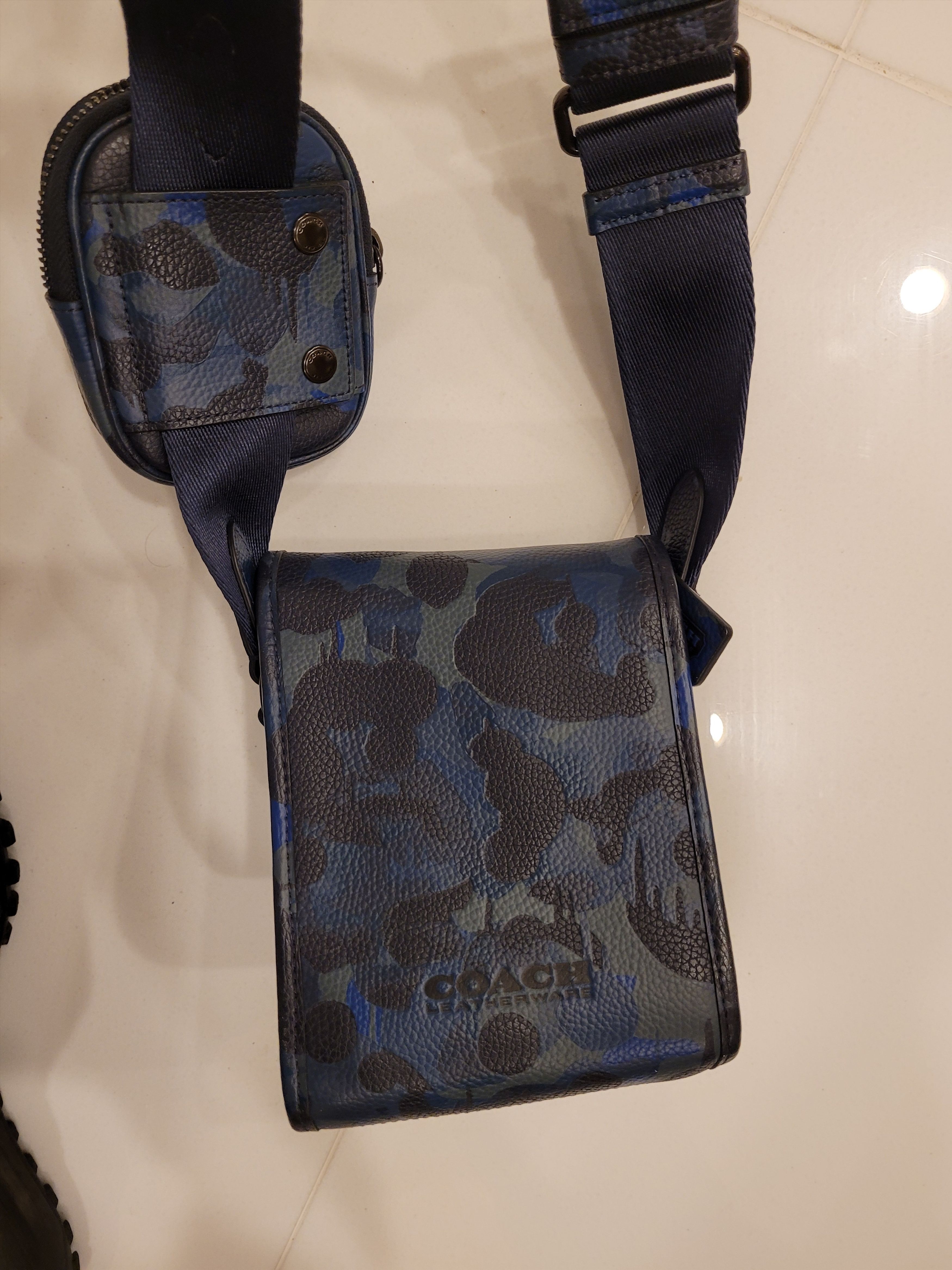 Coach COACH Charter North/South Crossbody With Hybrid Pouch Camo Size ONE SIZE - 4 Thumbnail