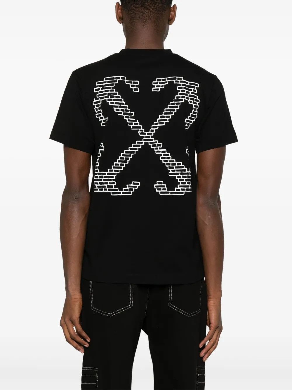 Off-White Black Brick Arrows T-Shirt Size US S / EU 44-46 / 1 - 2 Thumbnail