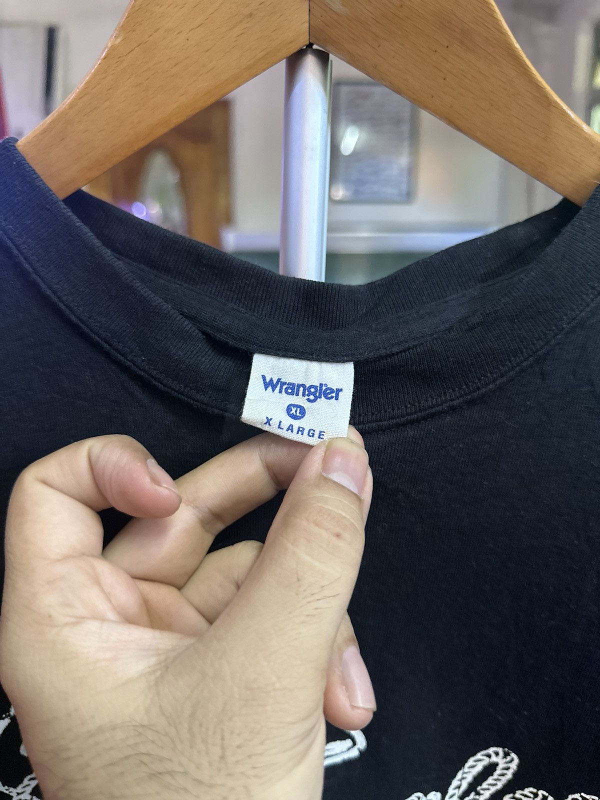 Wrangler Vintage wrangler tshirt Size US XL / EU 56 / 4 - 3 Thumbnail