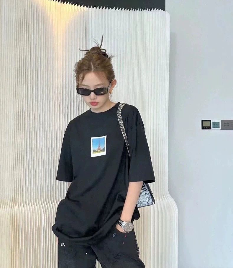 Balenciaga Balenciaga Tower polaroid short sleeves Size US XXS / EU 40 - 6 Thumbnail