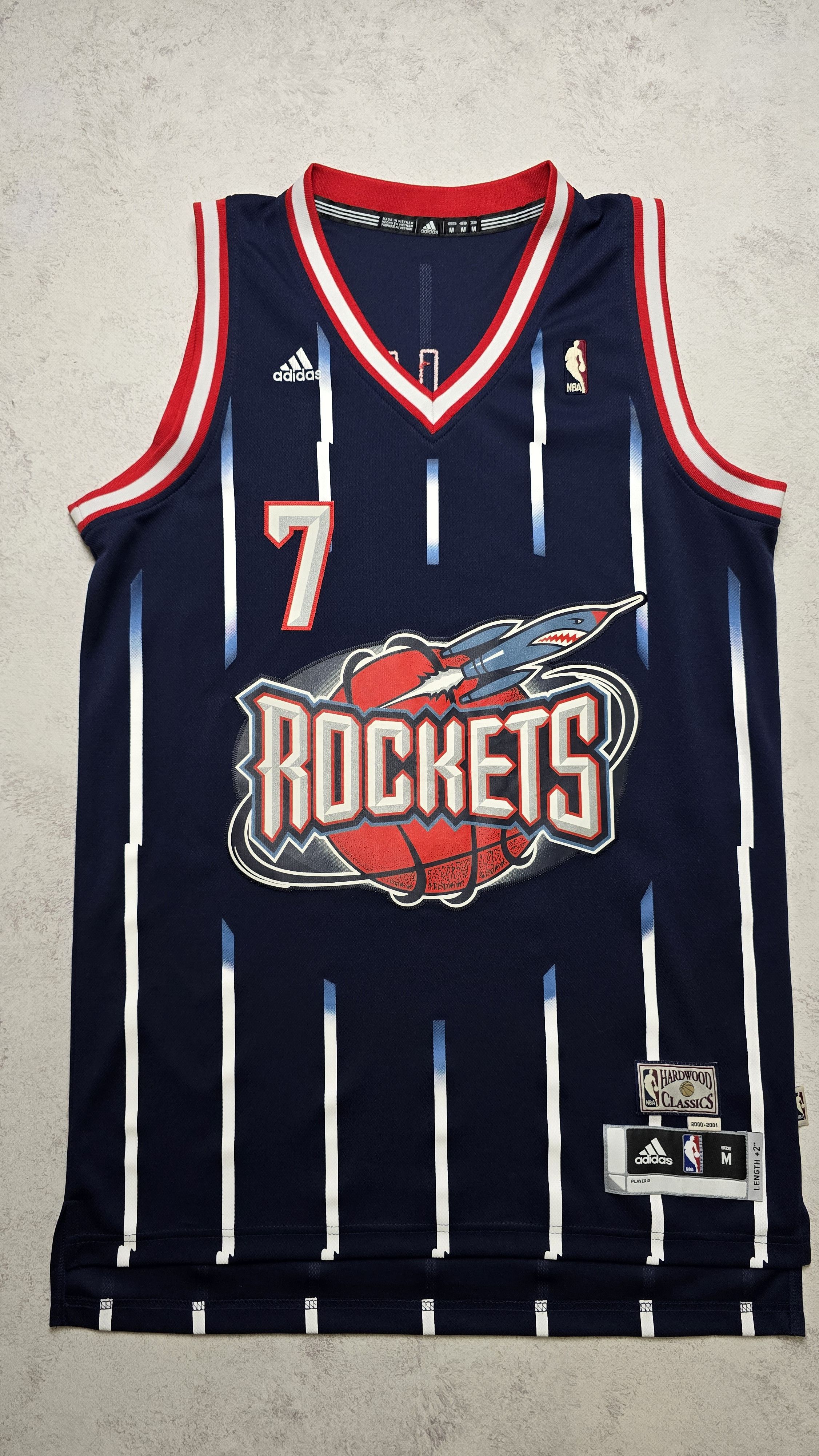 Adidas Adidas Jeremy Lin Houston Rockets HWC Big Rocket Jersey Sewn Size US M / EU 48-50 / 2 - 1 Thumbnail