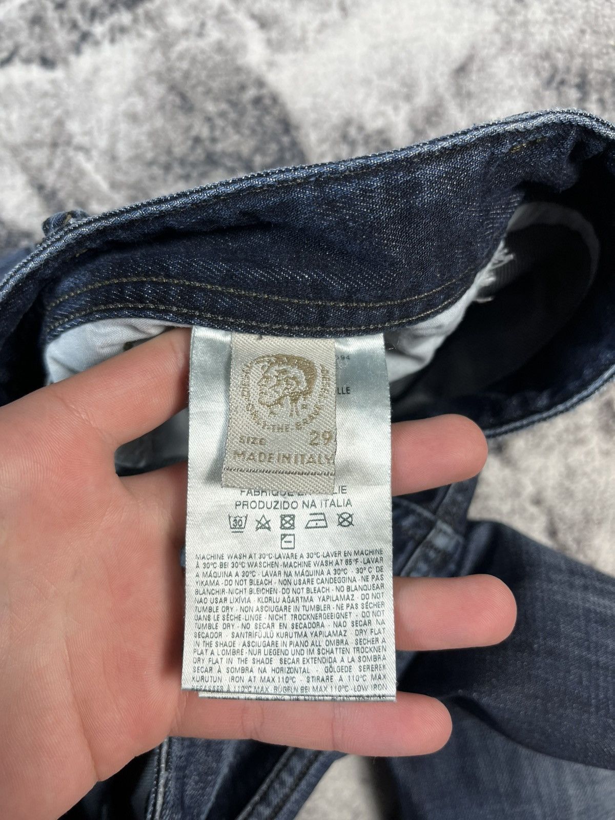 Diesel Diesel Iakop Selvedge Made in Italy Jeans Size US 29 - 8 Thumbnail