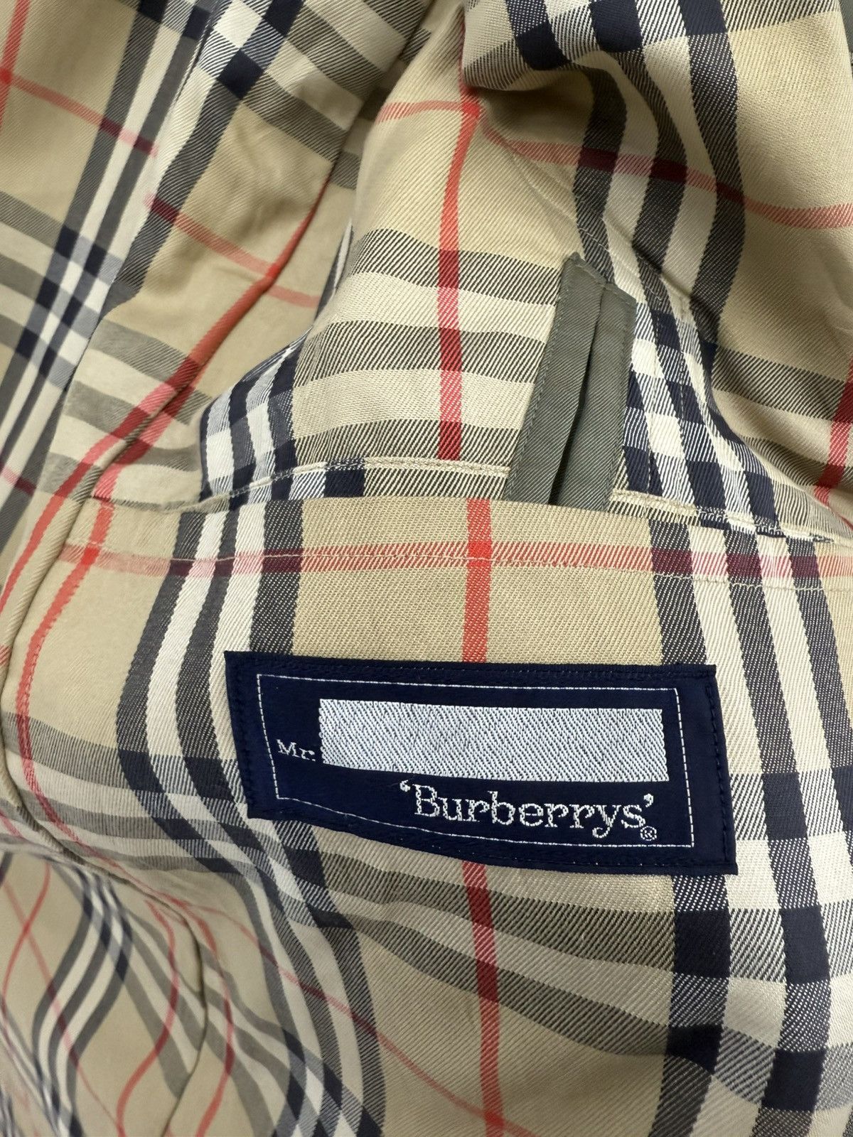 Burberry Prorsum BURBERRYS PRORSUM Trench Coat Nova Checkered Metallic Green Size US M / EU 48-50 / 2 - 5 Thumbnail