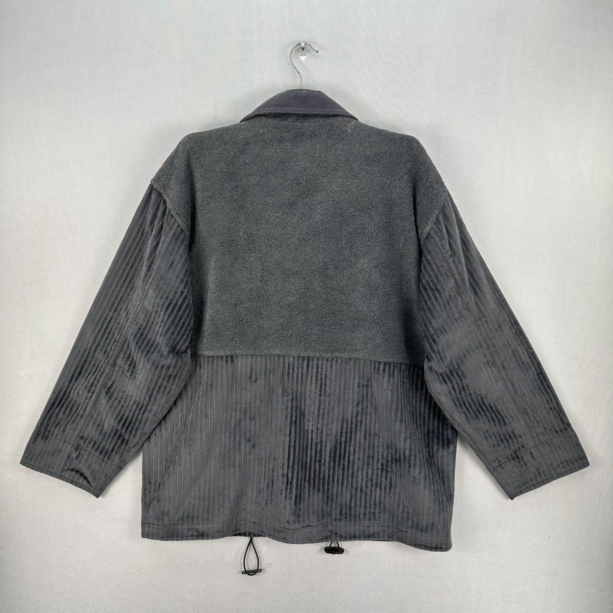Japanese Brand Vintage 90's Velvet Fleece Jacket by Billiken Collection Size US L / EU 52-54 / 3 - 4 Thumbnail