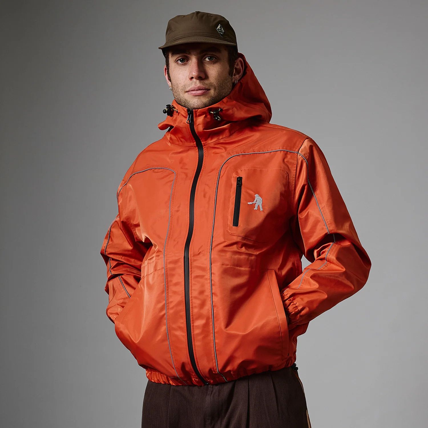 Passport Pass~Port Workers Rain Jacket - Peach - XL Size US XL / EU 56 / 4 - 2 Thumbnail