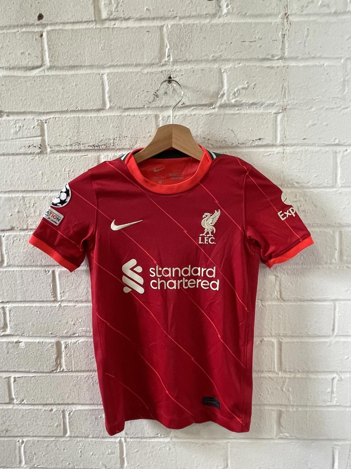 Nike Liverpool FC Red Soccer Jersey - Size 4-40 Size US S / EU 44-46 / 1 - 1 Thumbnail