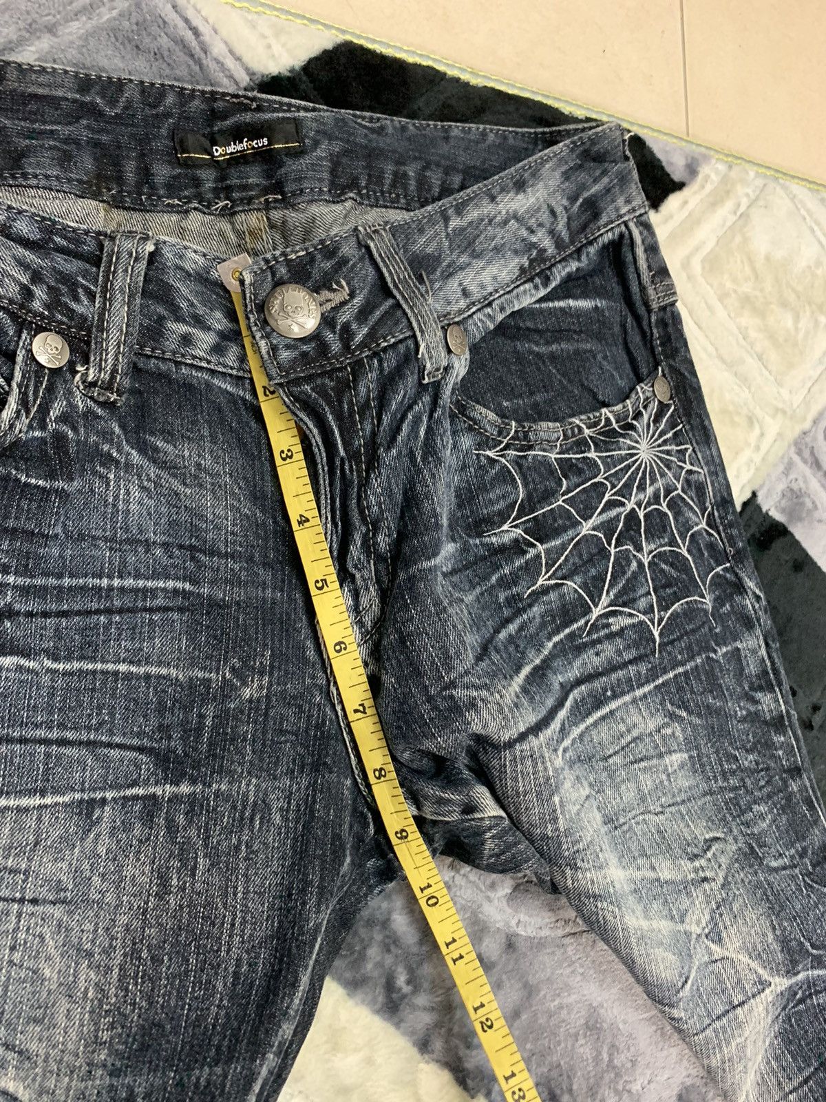 Hysteric Glamour Size 33: Vintage Jeans Double focus Gothic avant garde Size US 33 - 8 Thumbnail