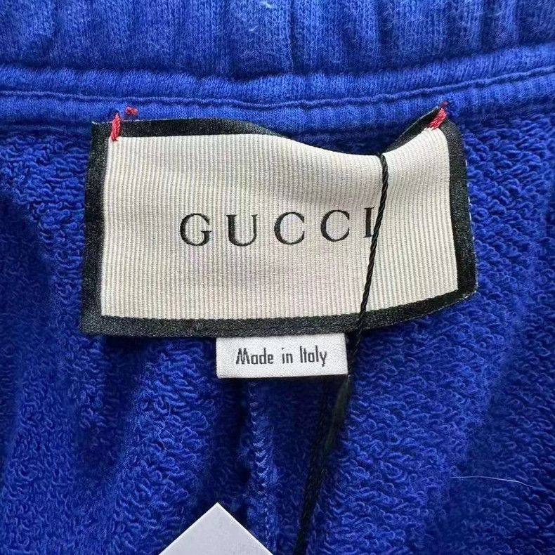 Gucci Gucci Size XS Blue side logo sweatpants size XS 2501-Nextar Size US 28 / EU 44 - 2 Thumbnail