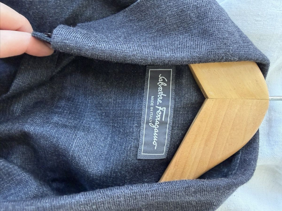 Salvatore Ferragamo Wool ferragamo button up shirt Size US M / EU 48-50 / 2 - 3 Thumbnail