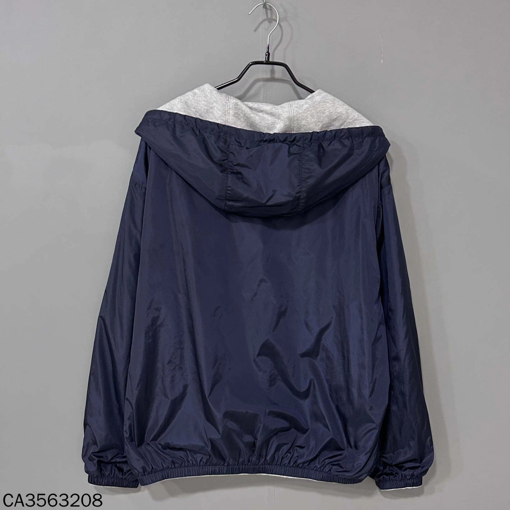 Miu Miu MIUMIU 25fw double logo jacket blue 40 98 zip snag Size M / US 6-8 / IT 42-44 - 6 Thumbnail