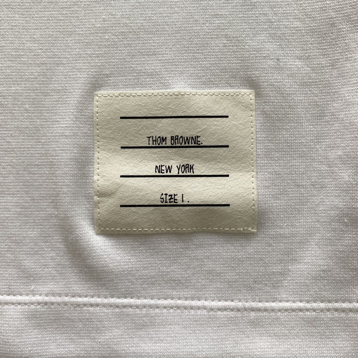 Thom Browne THOM BROWNE Pocket T Shirt WHITE Size US L / EU 52-54 / 3 - 4 Thumbnail