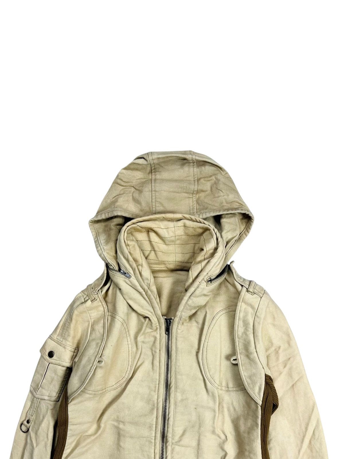 If Six Was Nine 2000s Lefua Lea - Apocalypse Cyber Long Bono Jacket Size US M / EU 48-50 / 2 - 8 Thumbnail