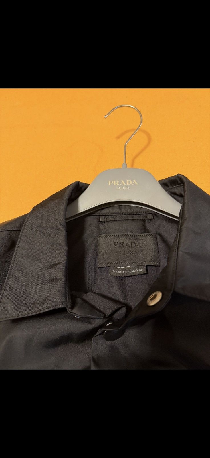 Prada Prada Mens Nylon Shirt XL Size US XL / EU 56 / 4 - 10 Thumbnail