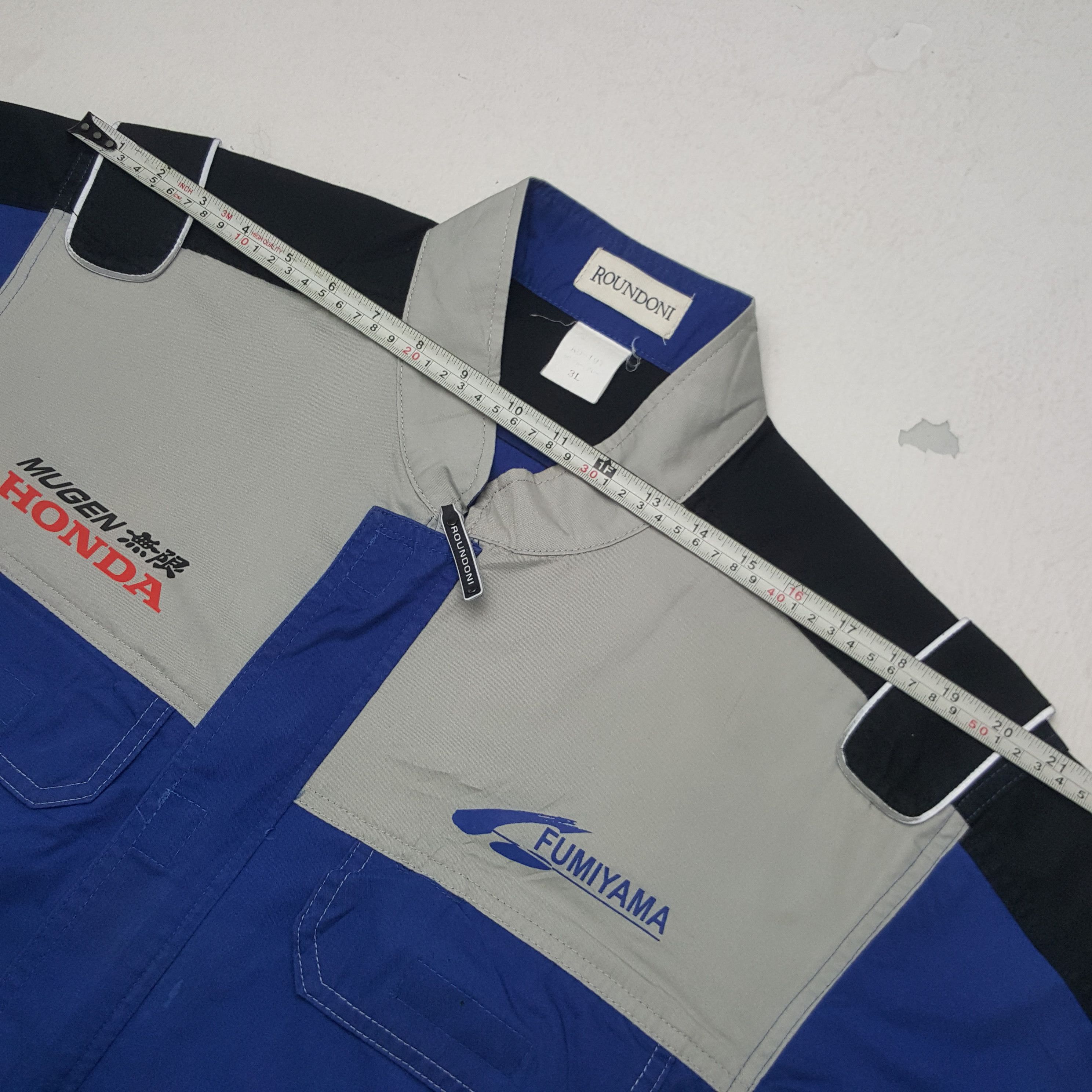 Honda × Vintage Vintage Mugen Honda Custom Sport Coverall Jumpsuit Jacket Size US L / EU 52-54 / 3 - 10 Thumbnail