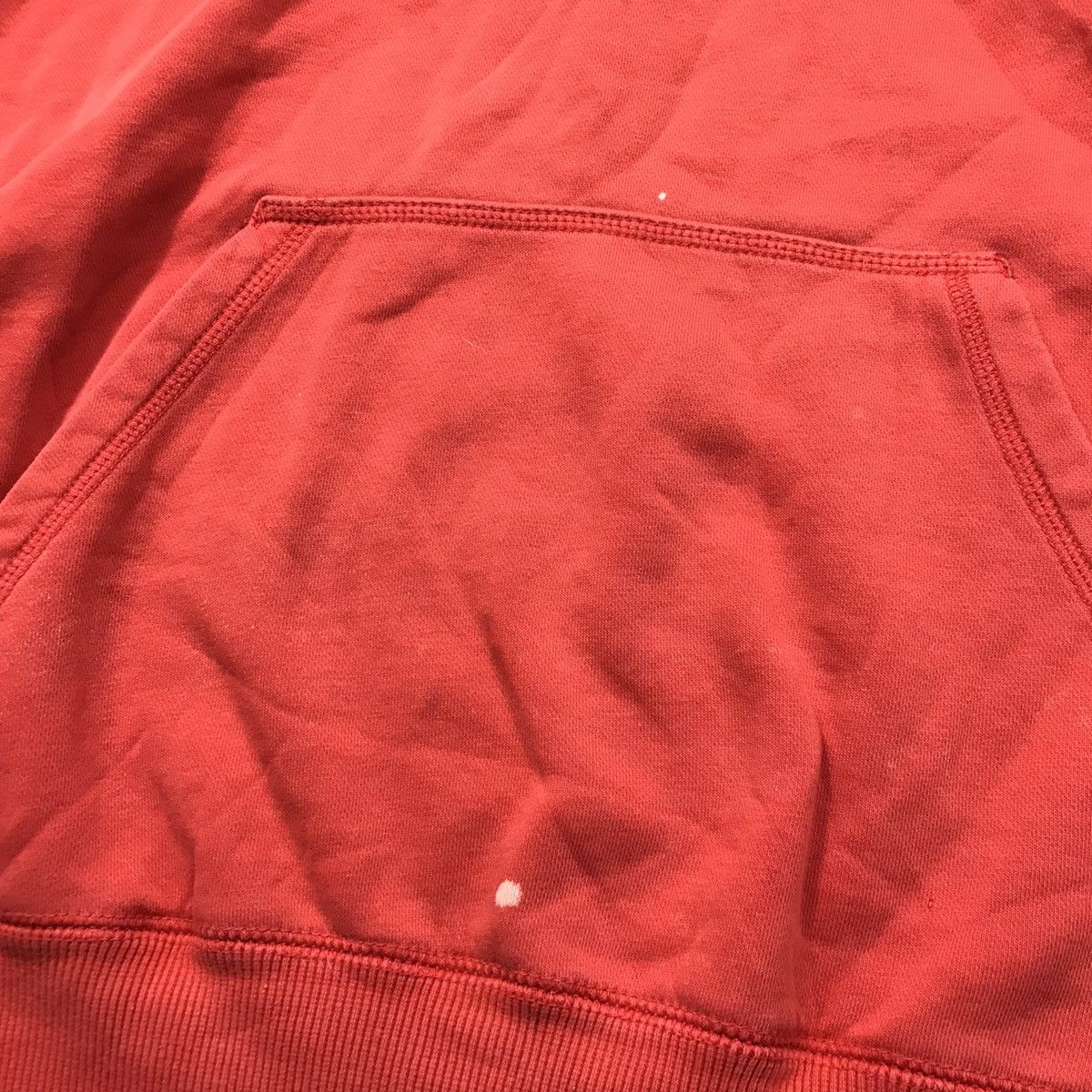 Vintage Vintage Nike Swoosh Hoodie 90s Streetwear Faded Red Baggy XL Size US XL / EU 56 / 4 - 4 Thumbnail