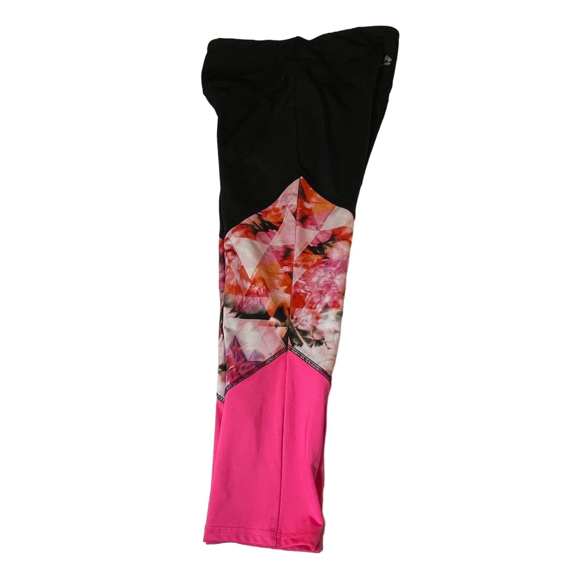 Other RBX Women's Floral & Geometric Print Leggings Small Black/Pi Size 26" / US 2 / IT 38 - 3 Thumbnail