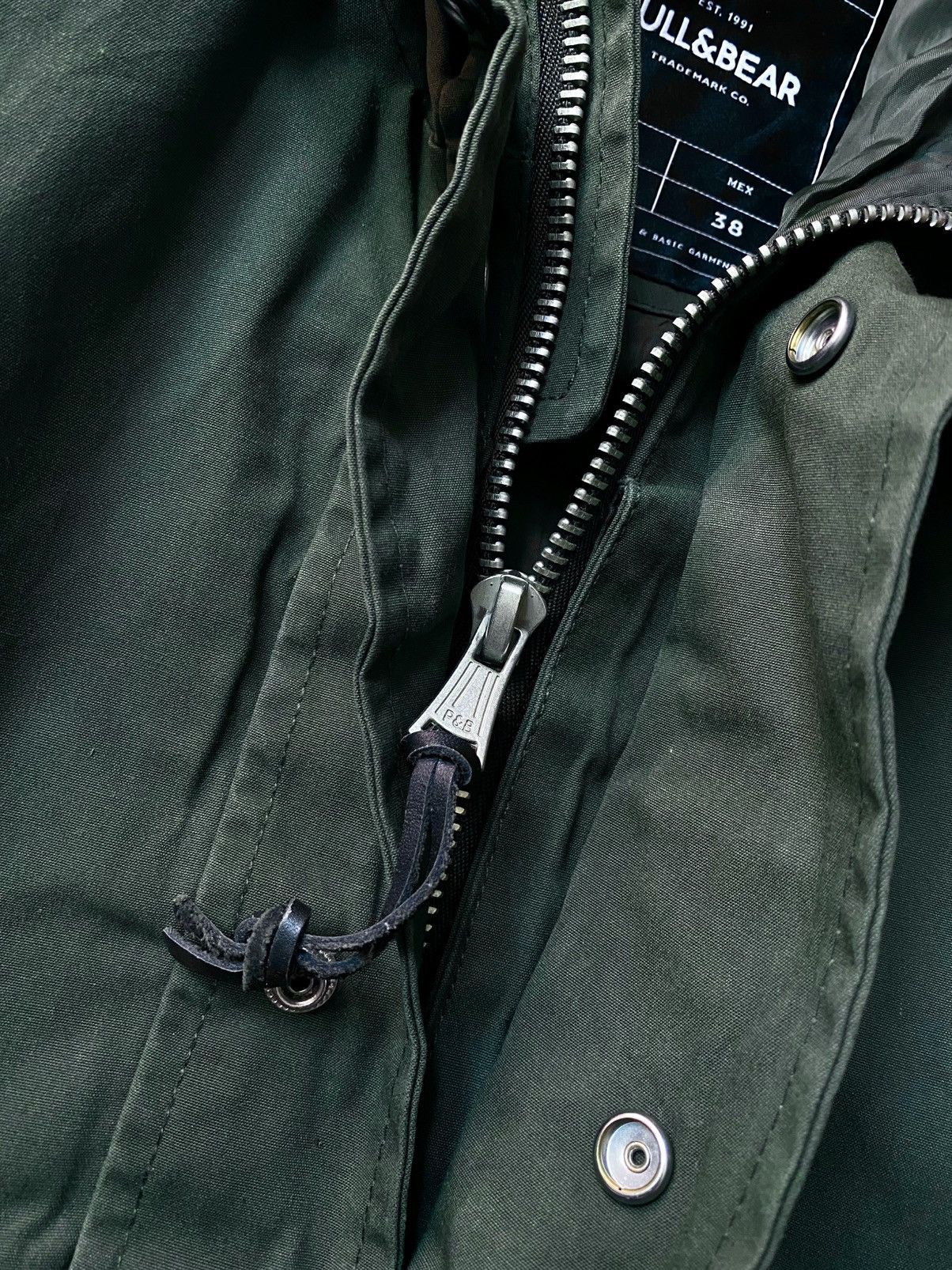 Pull & Bear Pull & Bear Military Parka Jacket Size US M / EU 48-50 / 2 - 6 Thumbnail