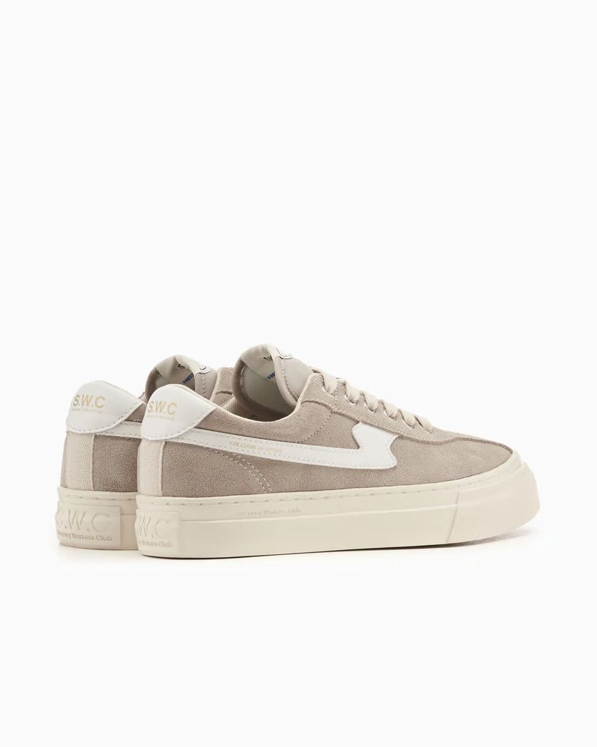 Stepney Workers Club SWC Dellow S-Strike Cup Suede Light Grey YA25535 US 6 EU 39 Size US 6 / EU 39 - 4 Thumbnail