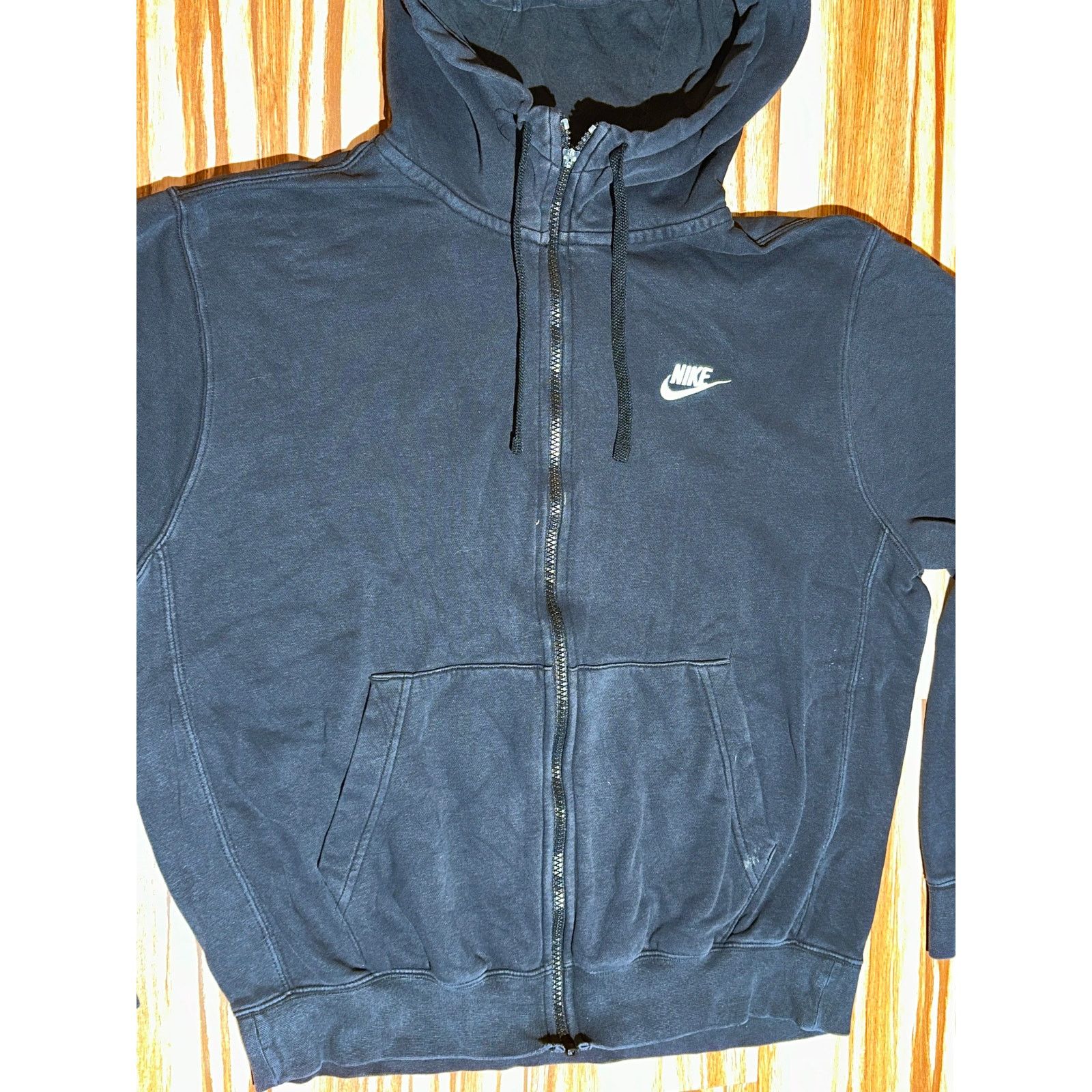 Nike Nike Black Zip Up Hoodie Size Medium Size US M / EU 48-50 / 2 - 5 Thumbnail